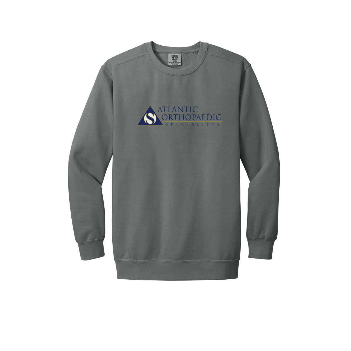 atlanticortho-premium-clinic-comfort-crewneck-dtf-front-1566-grey-flat-front