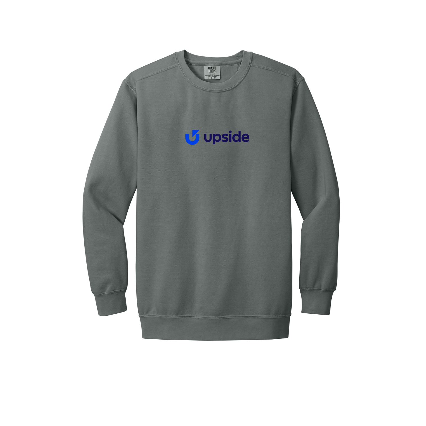 upside-premium-comfort-crewneck-dtf-front-1566-grey-flat-front