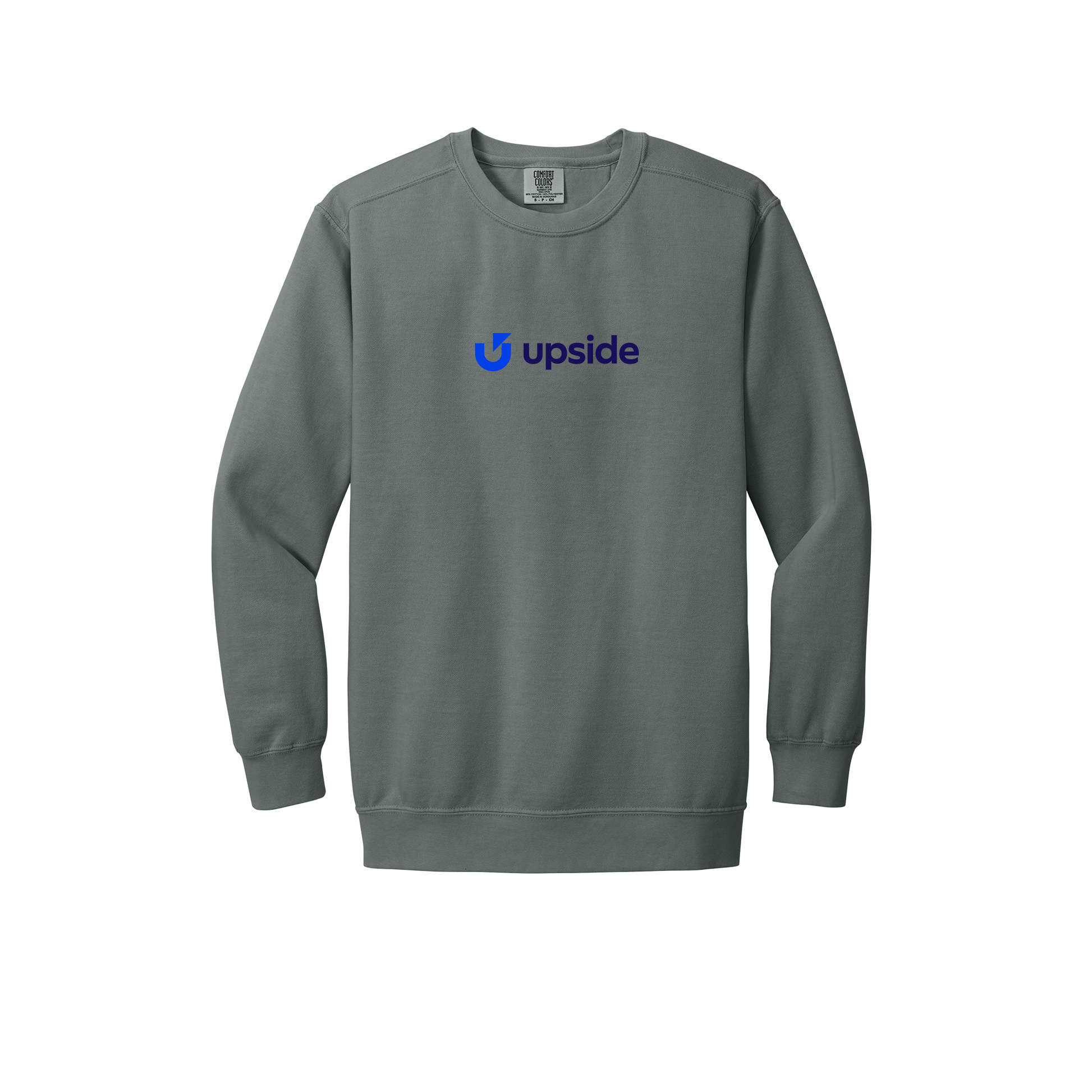 upside-premium-comfort-crewneck-dtf-front-1566-grey-flat-front