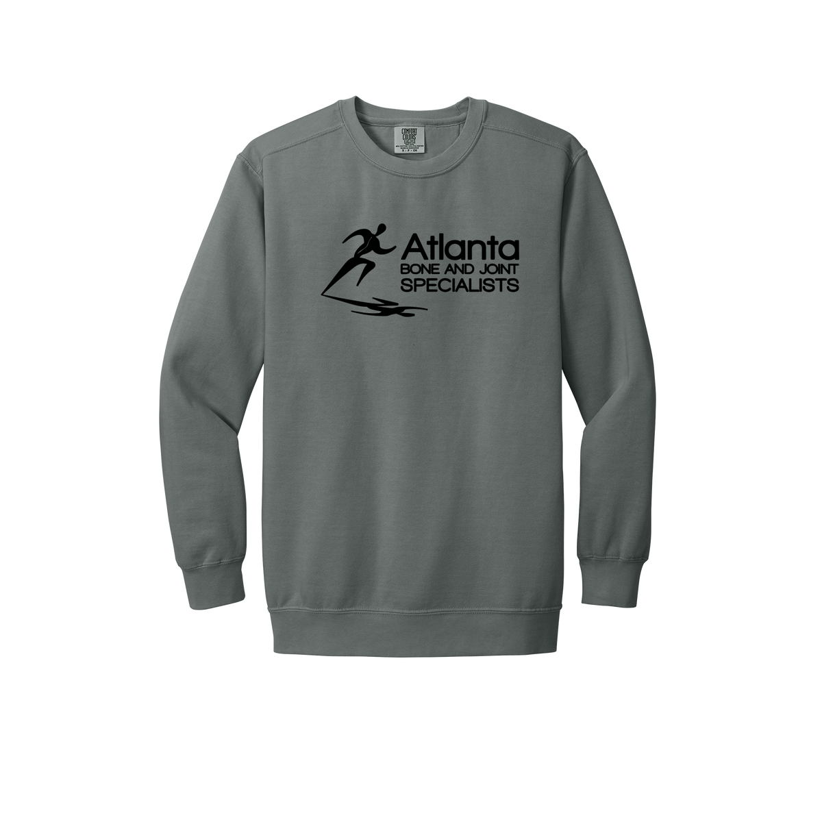 atlantaboneandjoint-premium-clinic-comfort-crewneck-dtf-front-1566-grey-flat-front