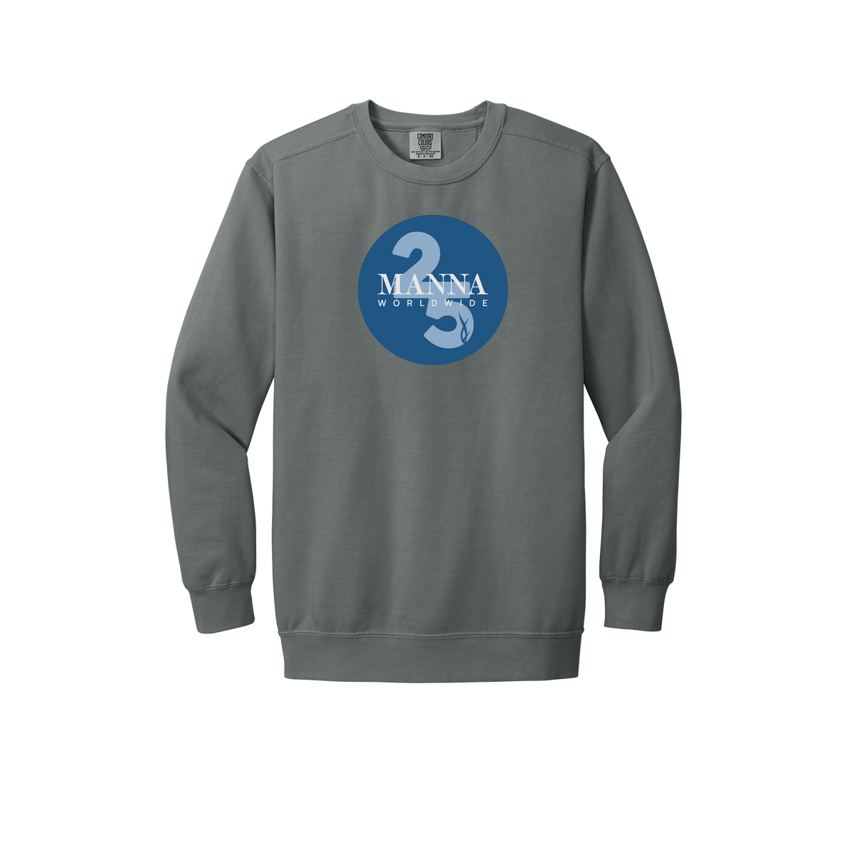 mannaworldwide-premium-comfort-crewneck-dtf-front-1566-grey-flat-front