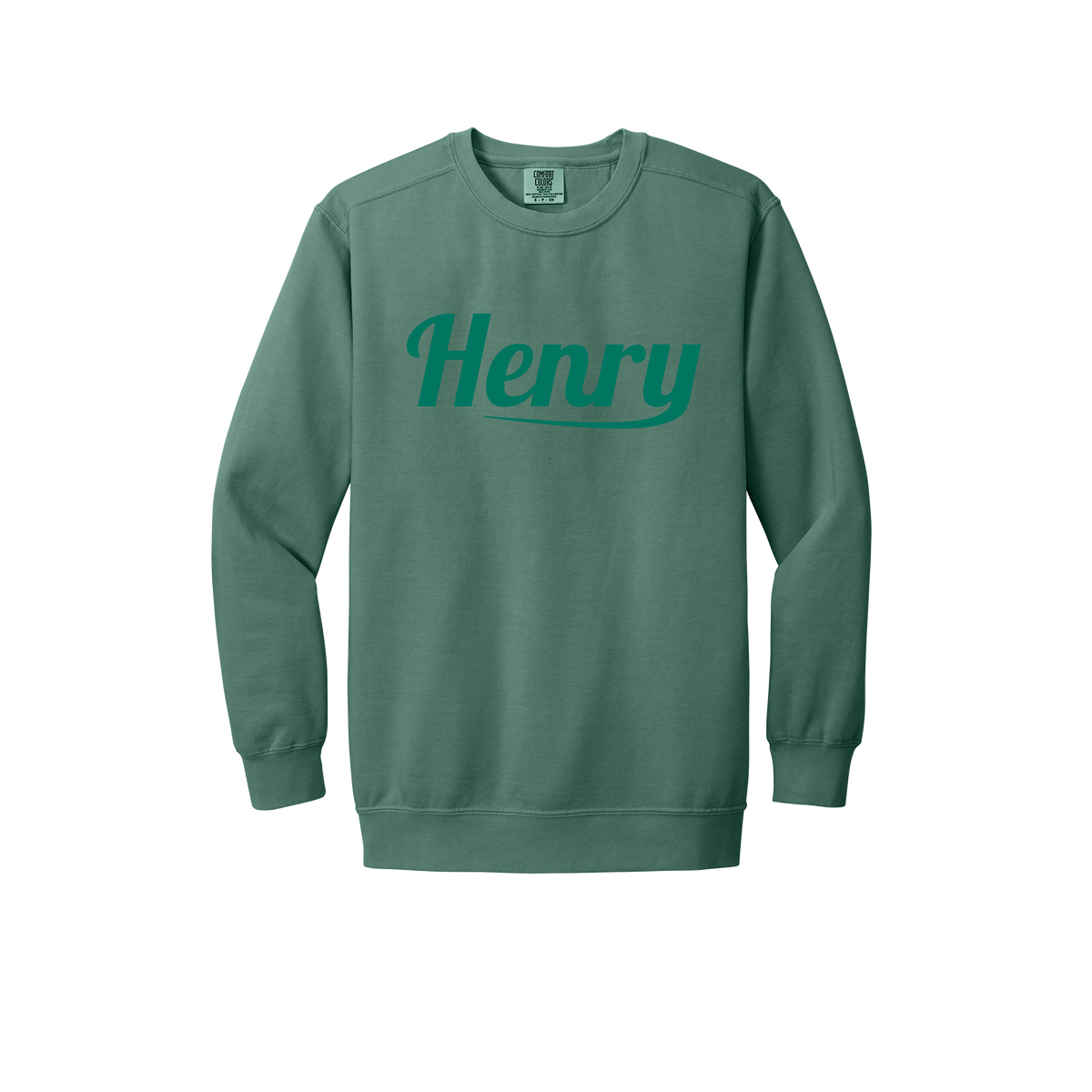 henrymeds-premium-comfort-crewneck-dtf-front-1566-lightgreen-flat-front