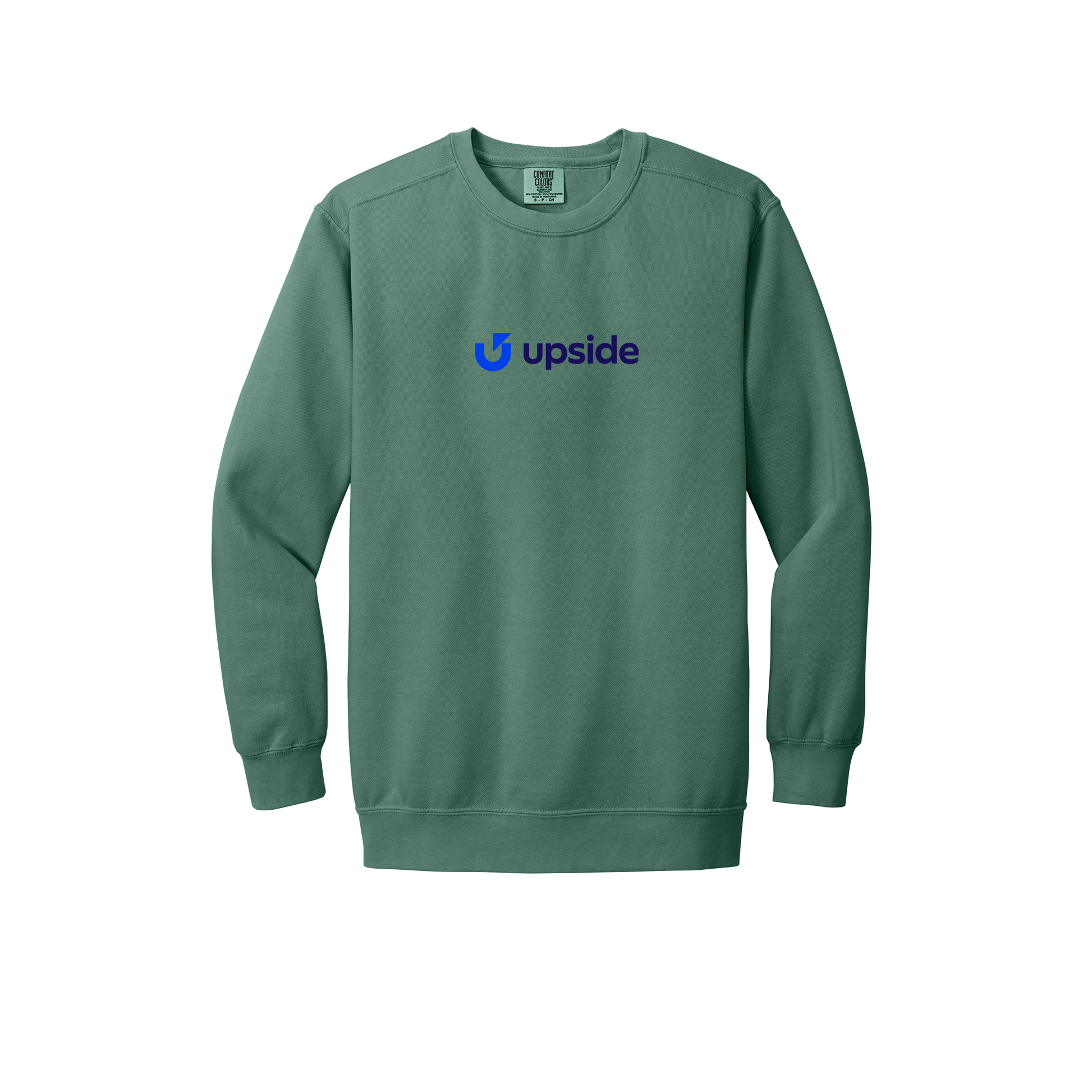 upside-premium-comfort-crewneck-dtf-front-1566-lightgreen-flat-front