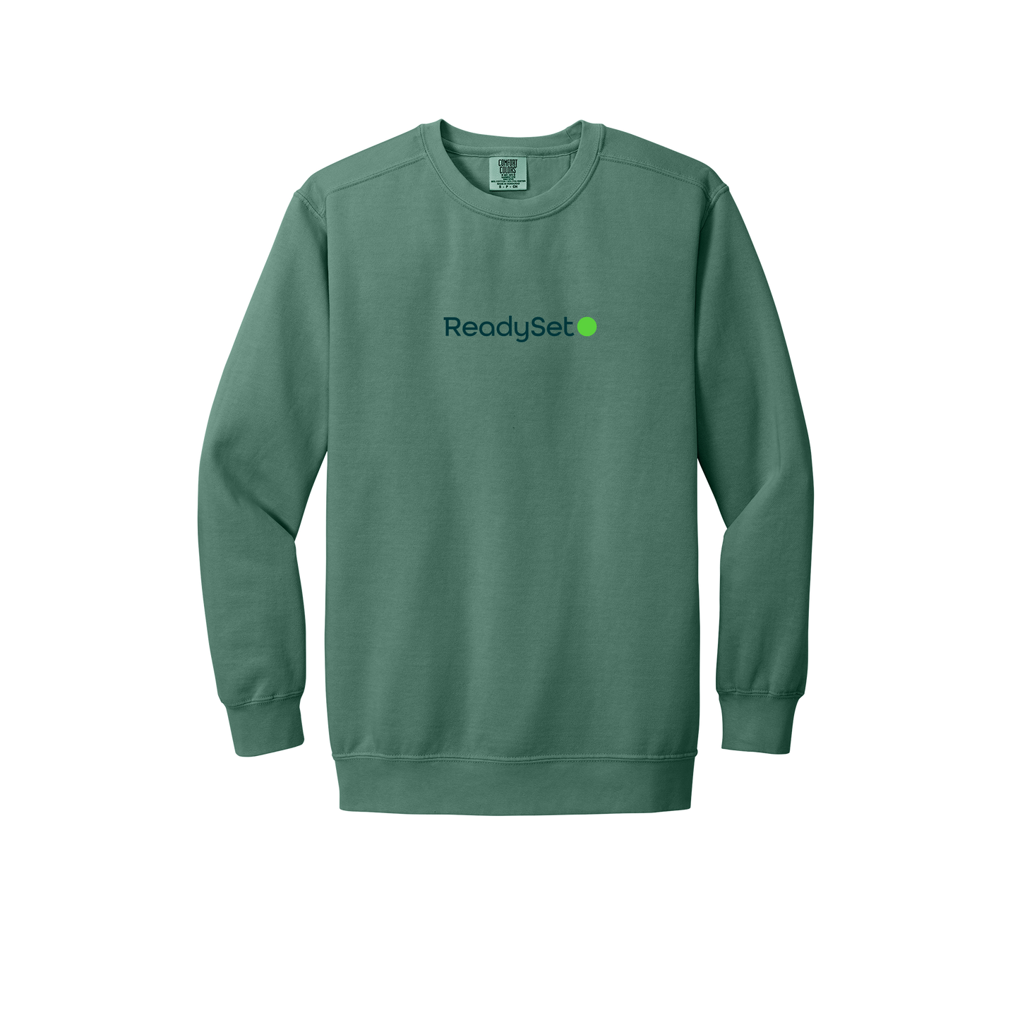 readysetsurgical-premium-clinic-comfort-crewneck-dtf-front-1566-lightgreen-flat-front