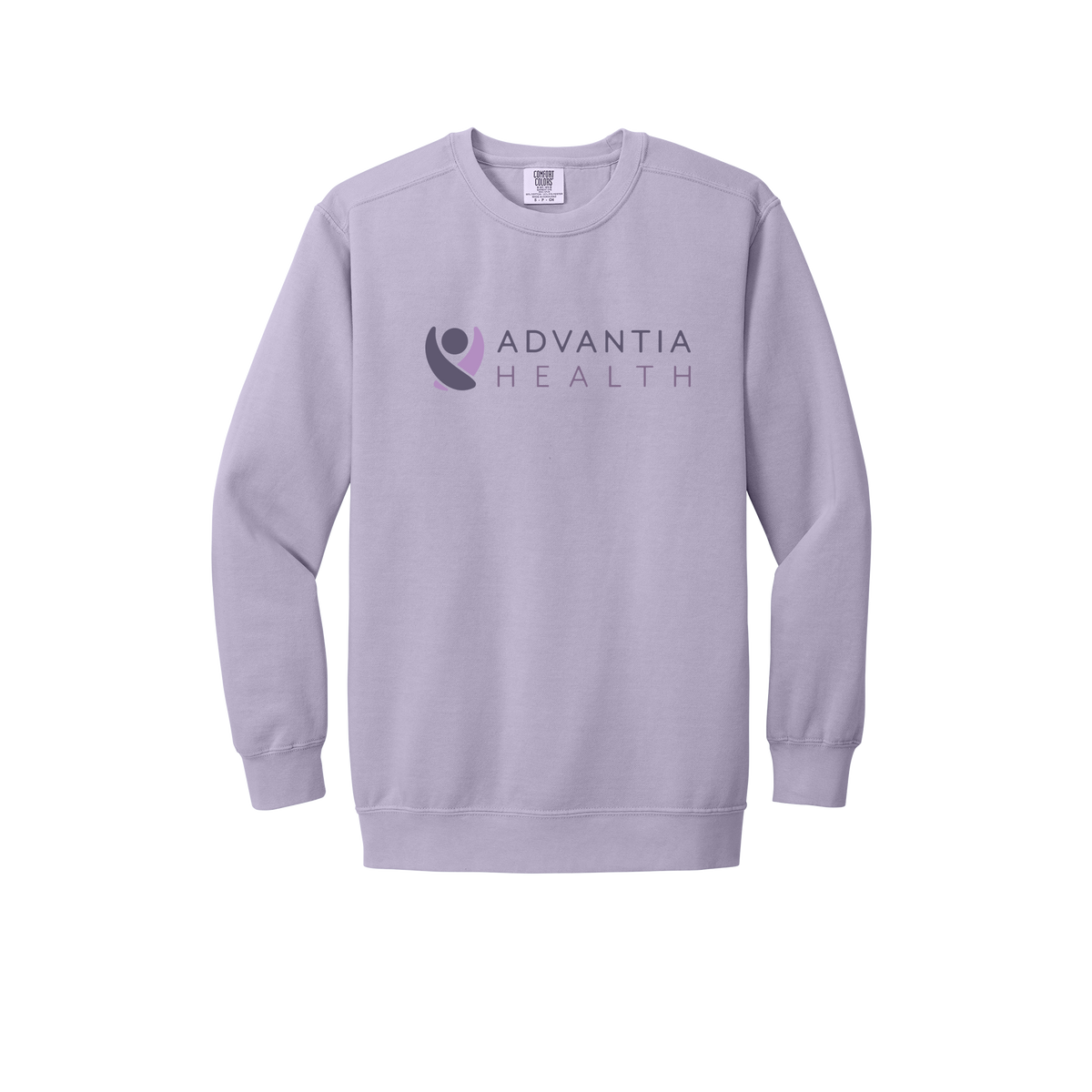 advantiahealth-premium-clinic-comfort-crewneck-dtf-front-1566-orchid-flat-front