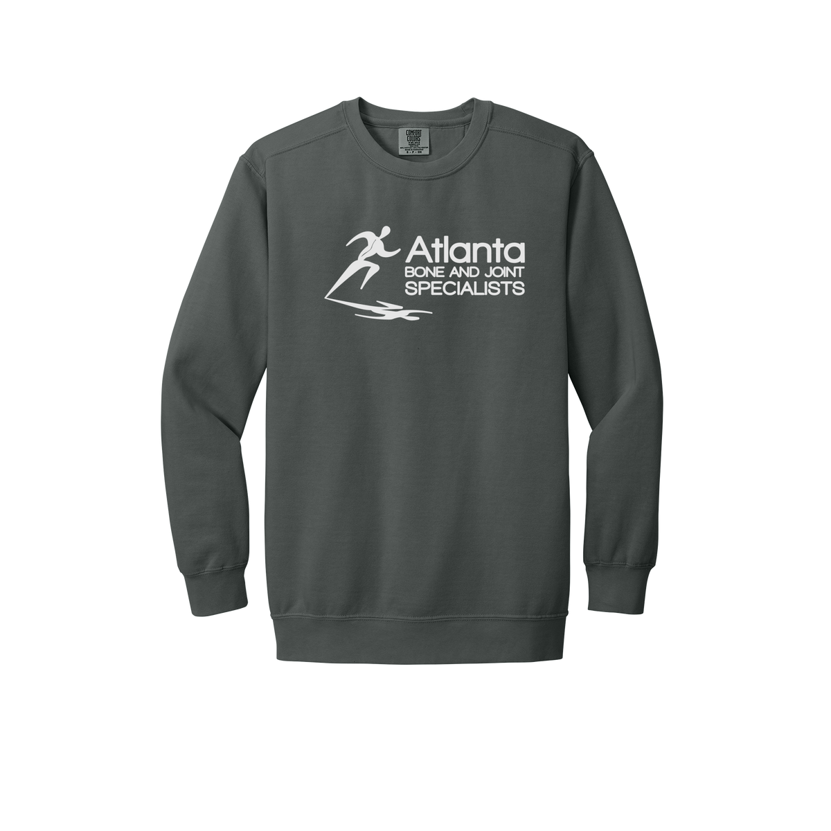 atlantaboneandjoint-premium-clinic-comfort-crewneck-dtf-front-1566-pepper-flat-front