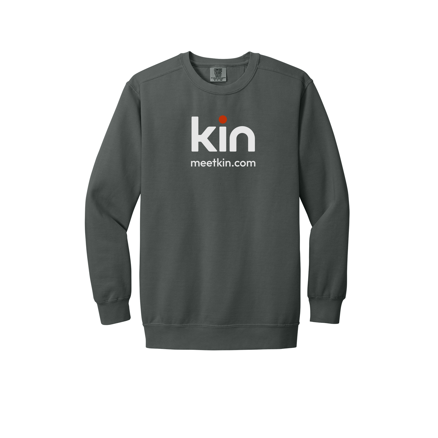 kin-premium-comfort-crewneck-dtf-front-1566-pepper-flat-front