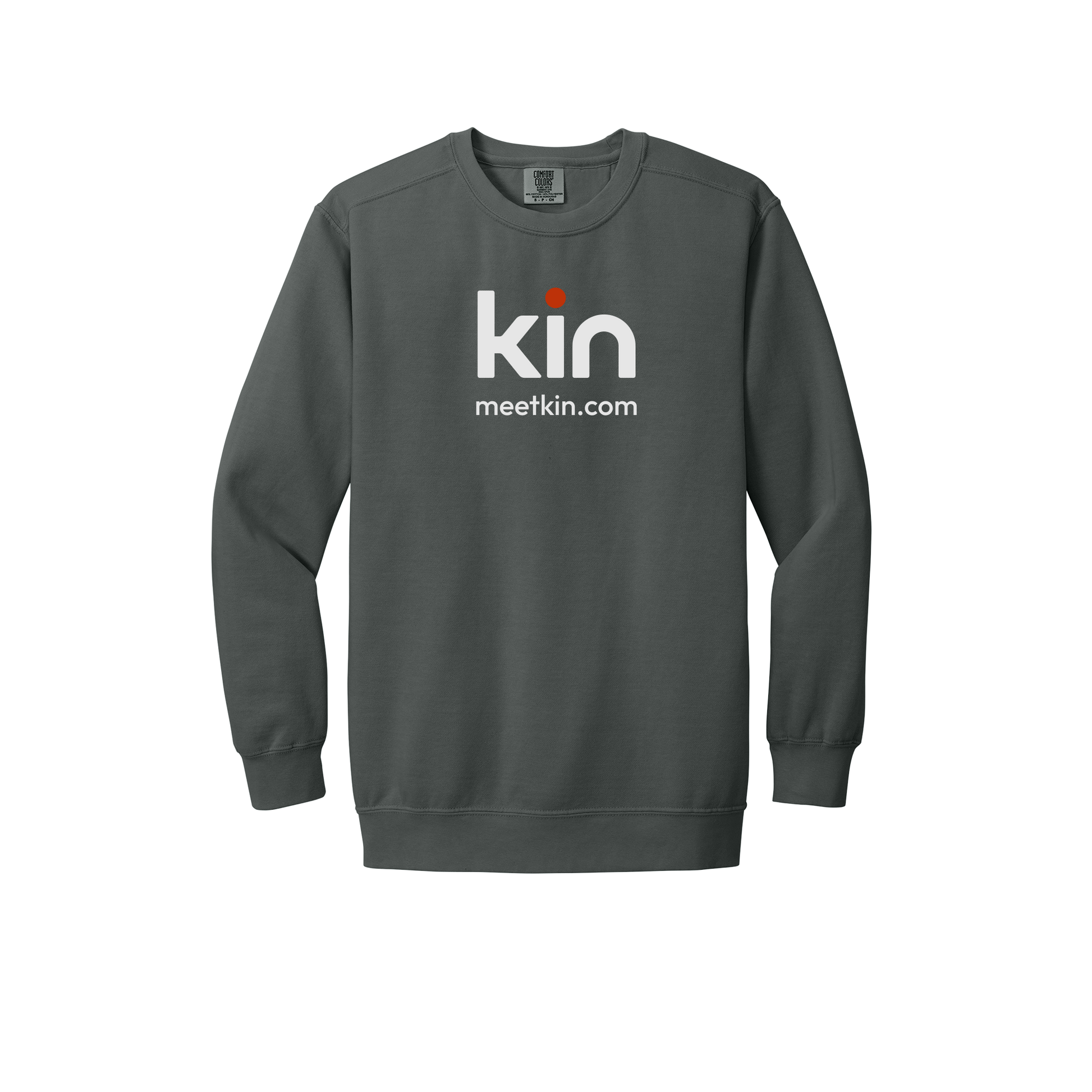 kin-premium-comfort-crewneck-dtf-front-1566-pepper-flat-front