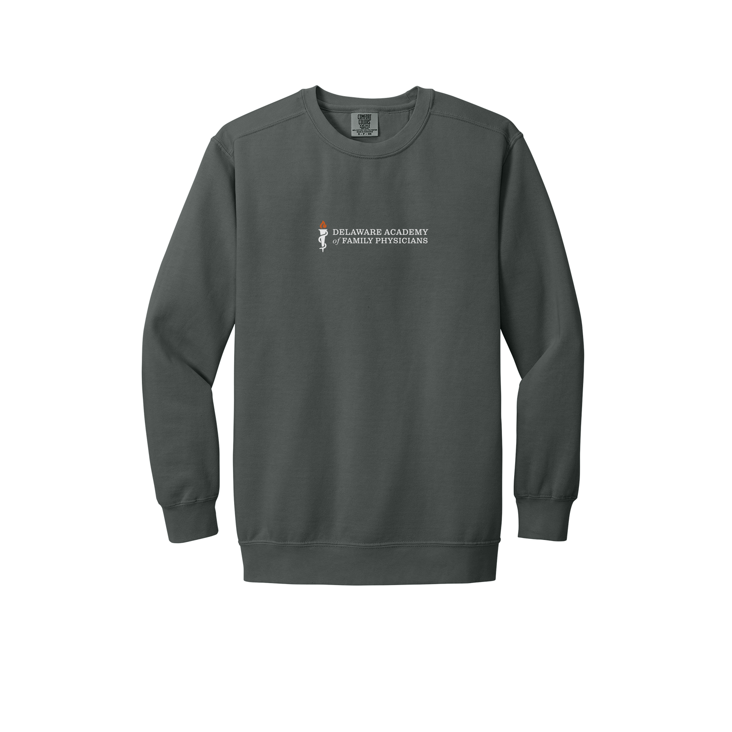 delfamdoc-premium-clinic-comfort-crewneck-dtf-front-1566-pepper-flat-front
