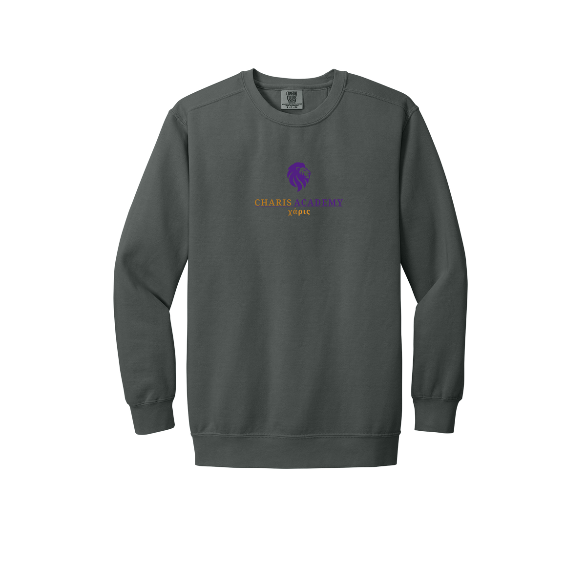 cahazleton-premium-comfort-crewneck-dtf-front-1566-pepper-flat-front