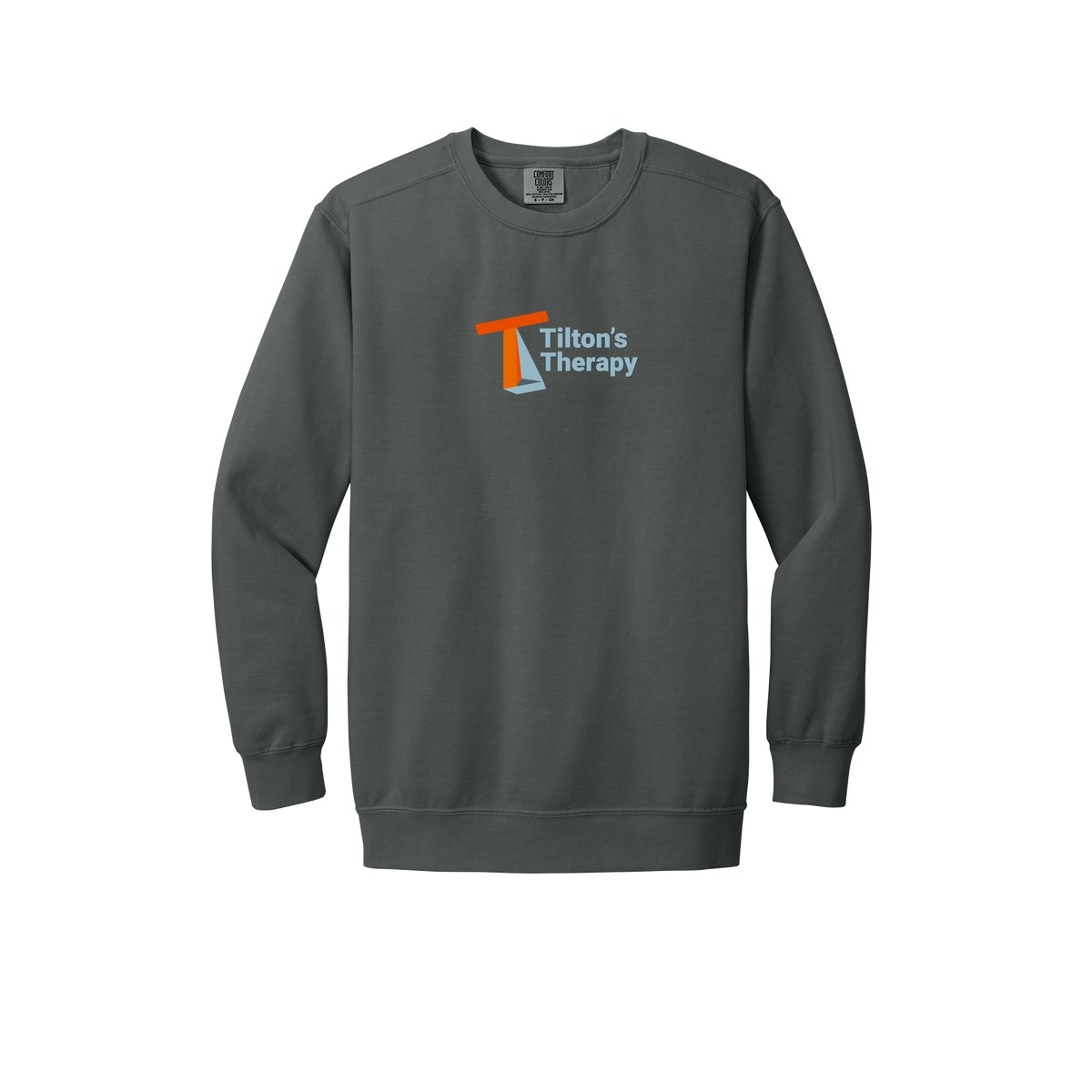 tiltonstherapy-premium-comfort-crewneck-dtf-front-1566-pepper-flat-front