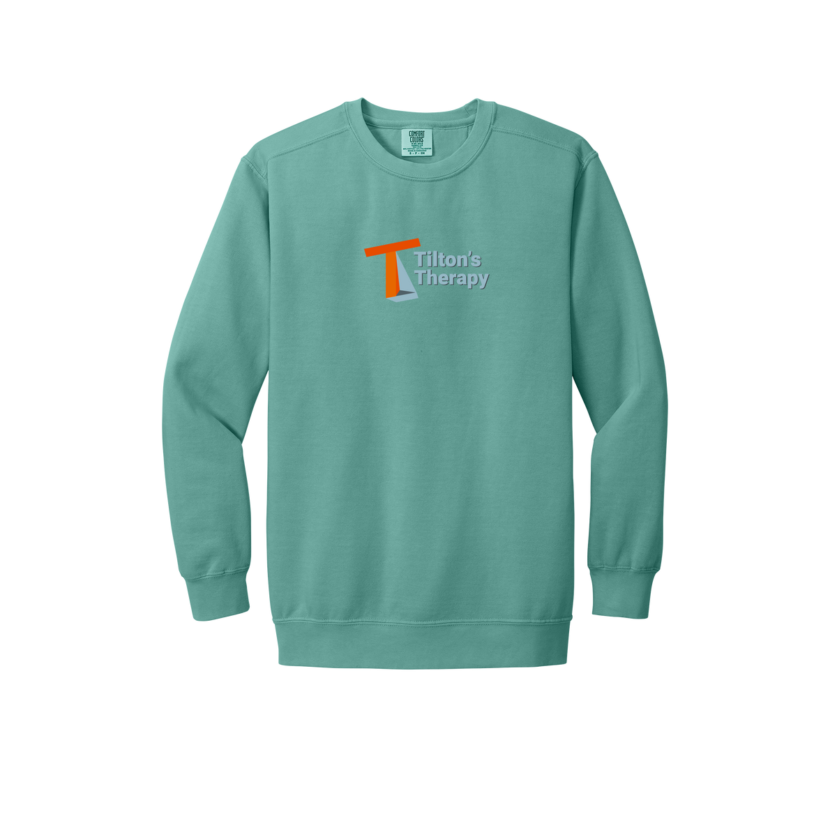 tiltonstherapy-premium-comfort-crewneck-dtf-front-1566-seafoam-flat-front