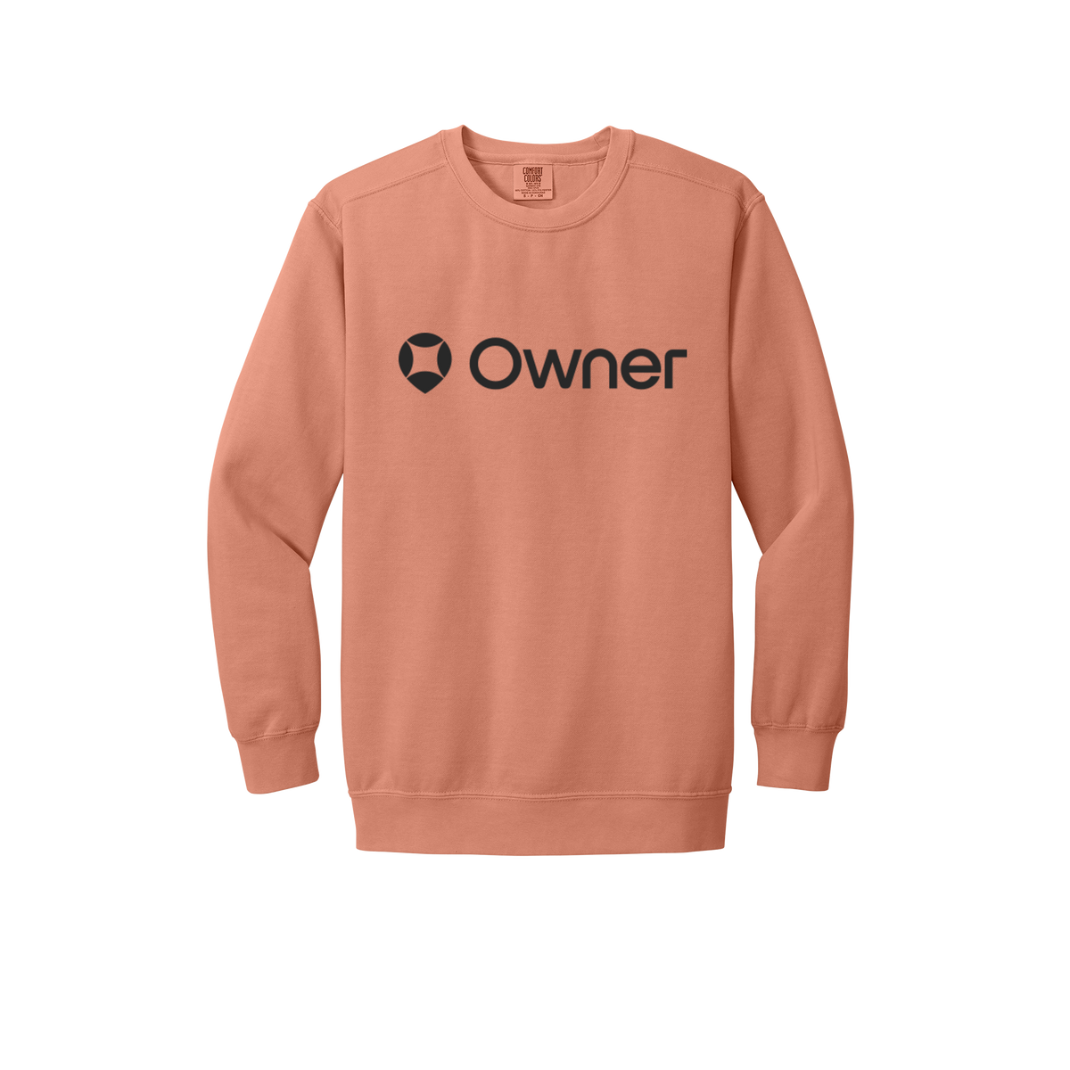owner-premium-comfort-crewneck-dtf-front-1566-terracotta-flat-front