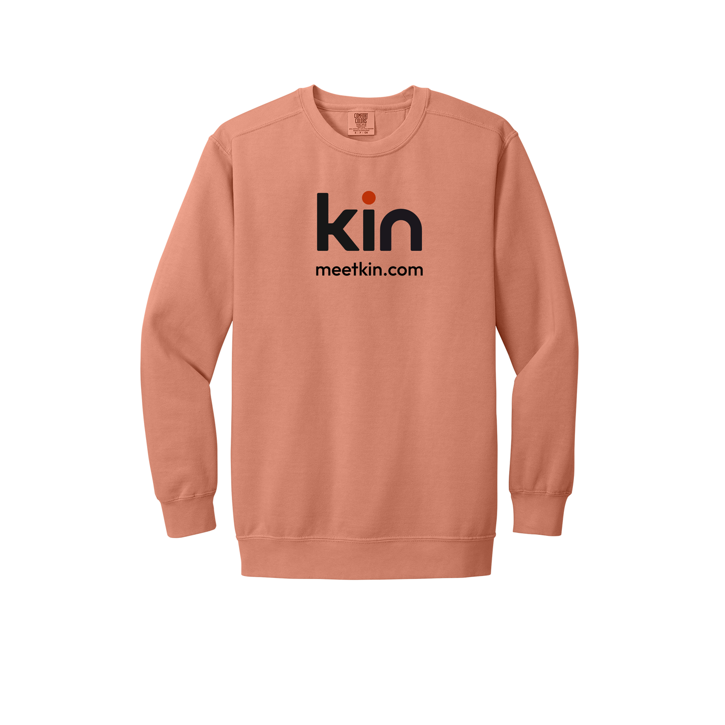 kin-premium-comfort-crewneck-dtf-front-1566-terracotta-flat-front