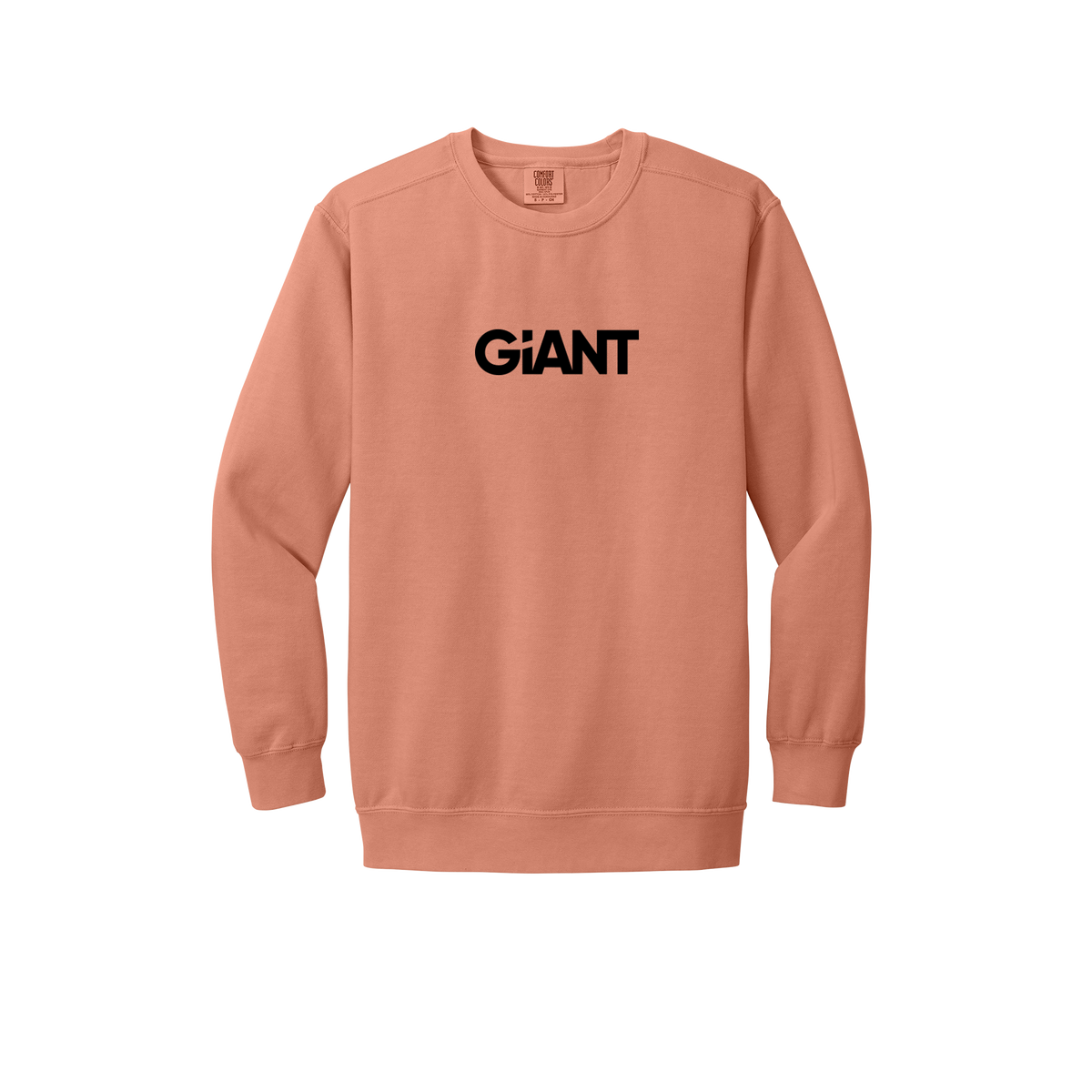 giantworldwide-premium-comfort-crewneck-dtf-front-1566-terracotta-flat-front