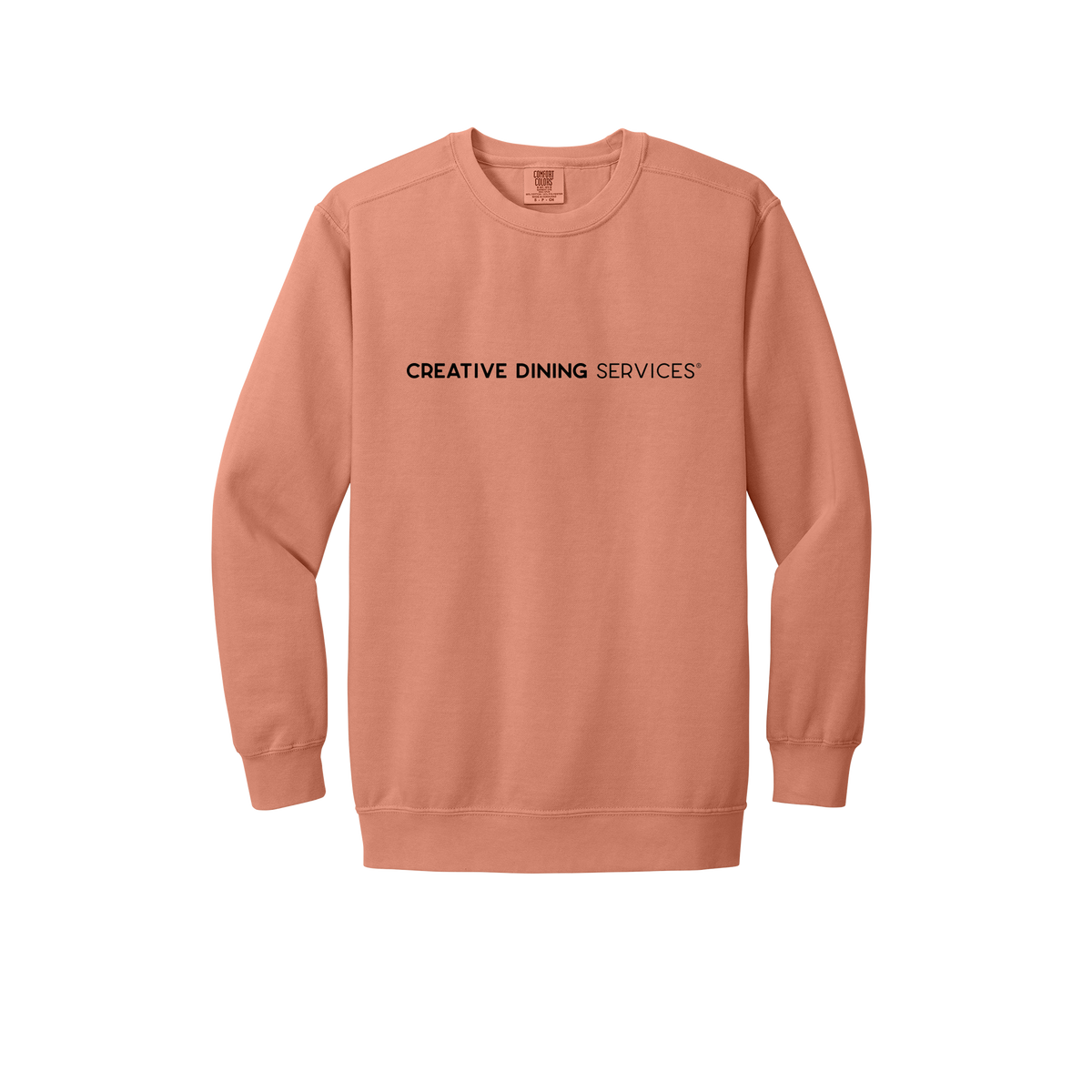 creativedining-premium-comfort-crewneck-dtf-front-1566-terracotta-flat-front