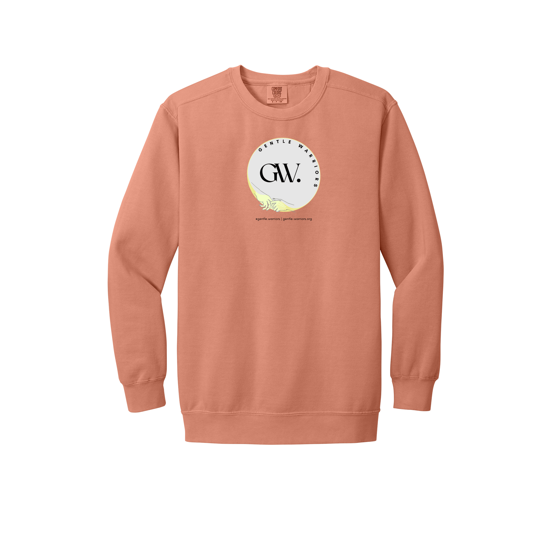 gentle-warriors-premium-comfort-crewneck-dtf-front-1566-terracotta-flat-front