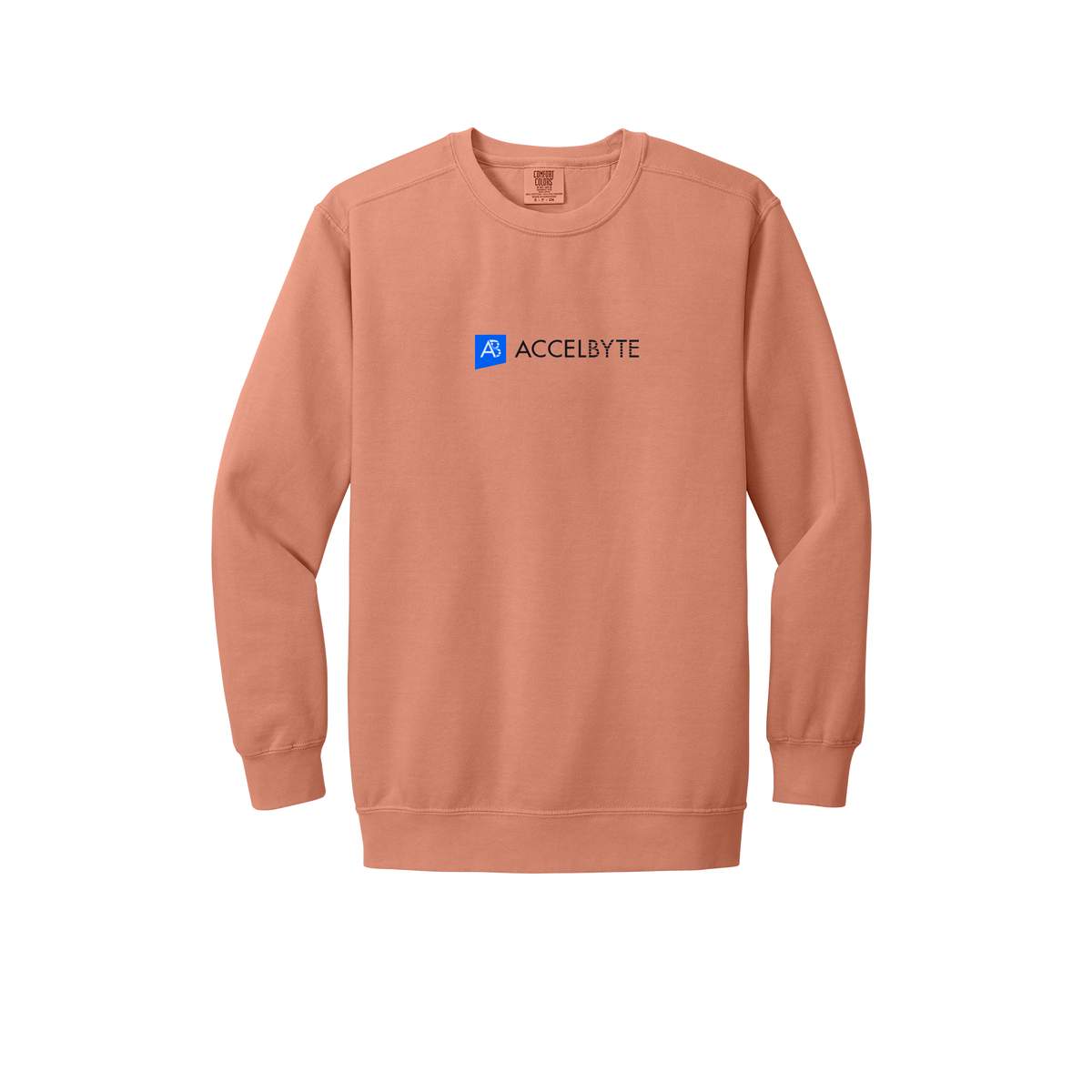accelbyte-premium-comfort-crewneck-dtf-front-1566-terracotta-flat-front