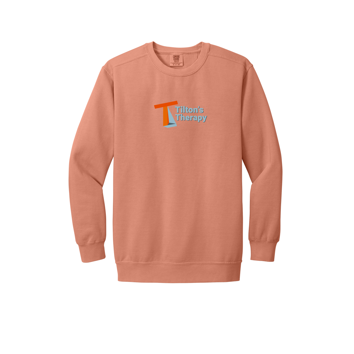 tiltonstherapy-premium-comfort-crewneck-dtf-front-1566-terracotta-flat-front