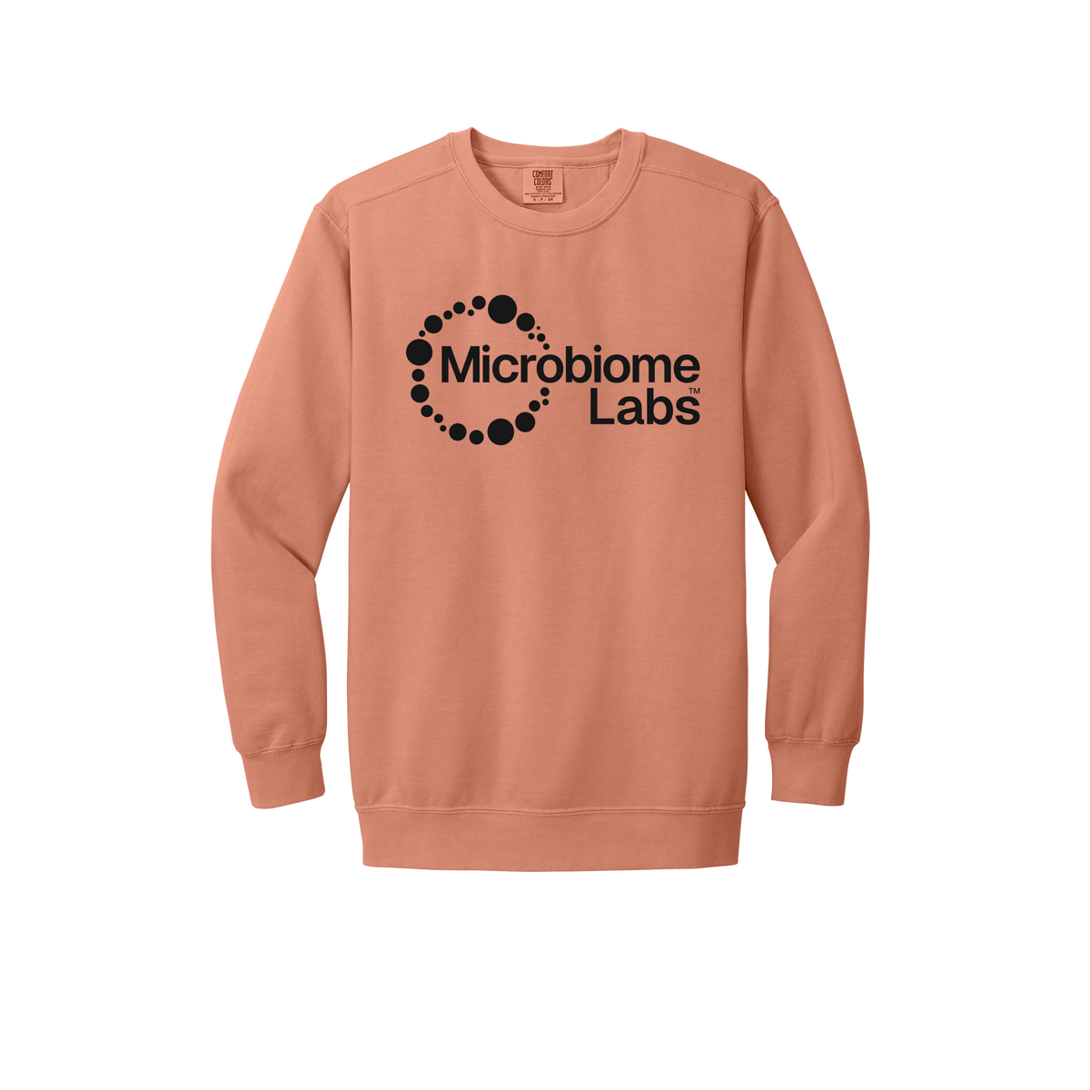 microbiomelabs-premium-comfort-crewneck-dtf-front-1566-terracotta-flat-front