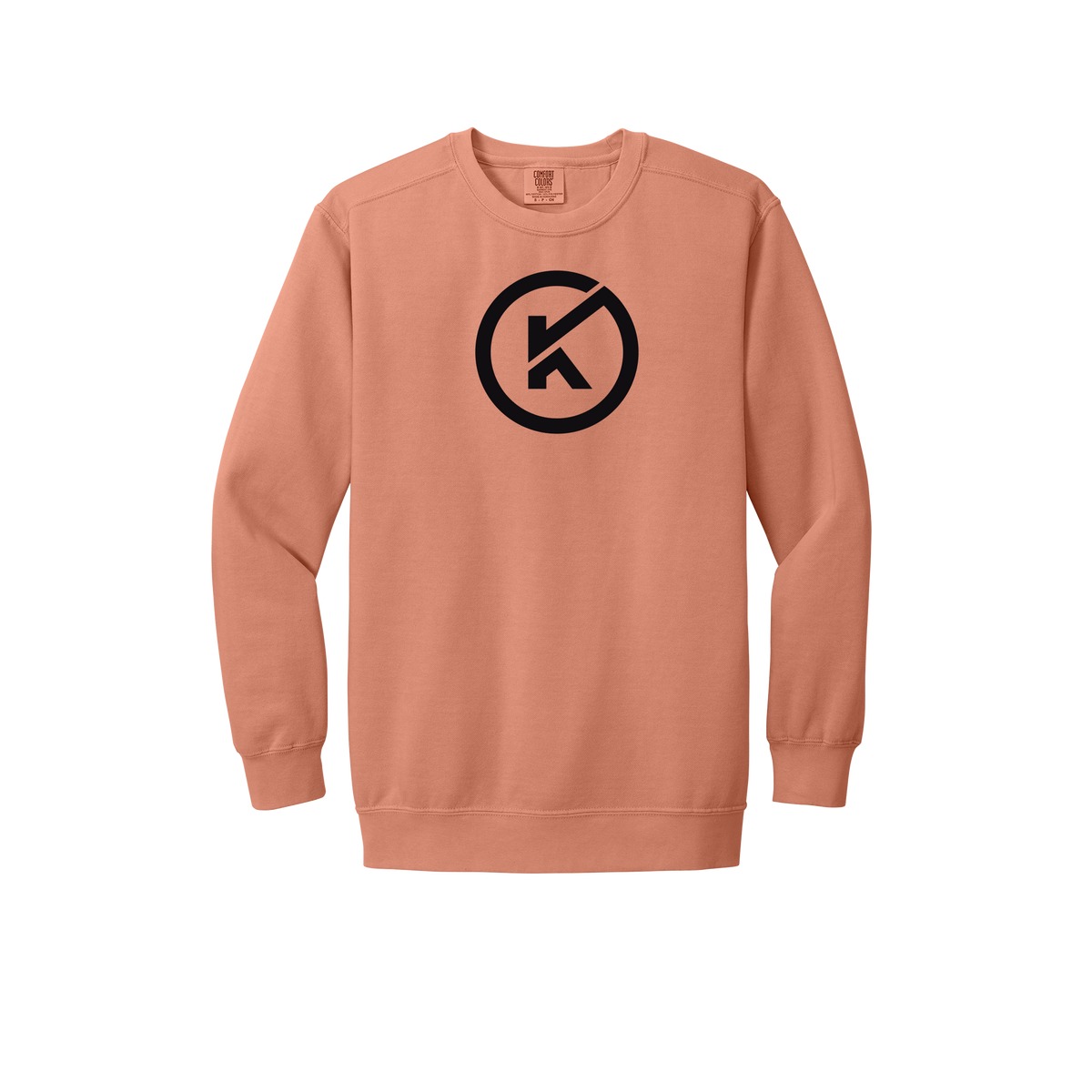 kitmanlabs-premium-comfort-crewneck-dtf-front-1566-terracotta-flat-front