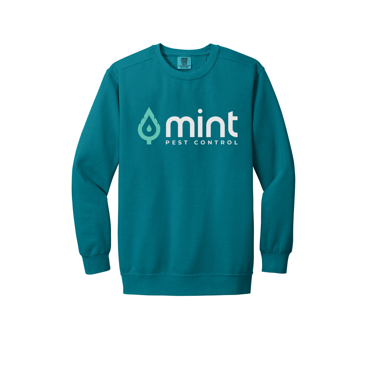 mintpest-premium-comfort-crewneck-dtf-front-1566-topazblue-flat-front
