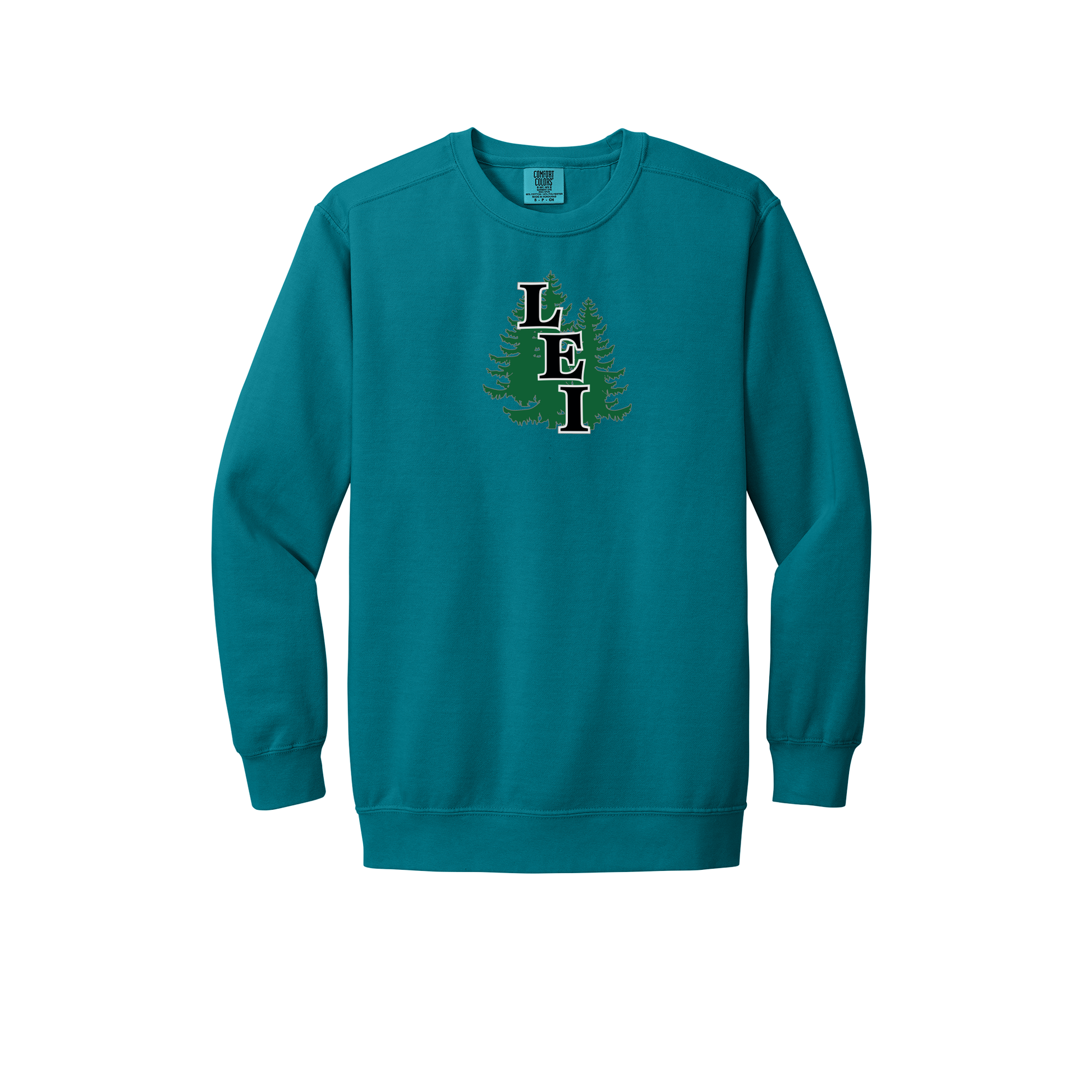 leisite-premium-comfort-crewneck-dtf-front-1566-topazblue-flat-front