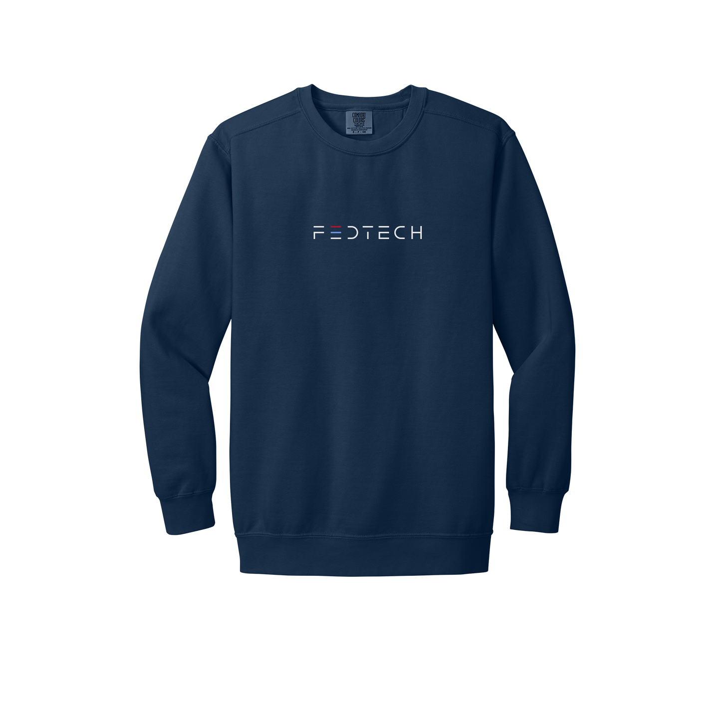 fedtech-premium-comfort-crewneck-dtf-front-1566-truenavy-flat-front