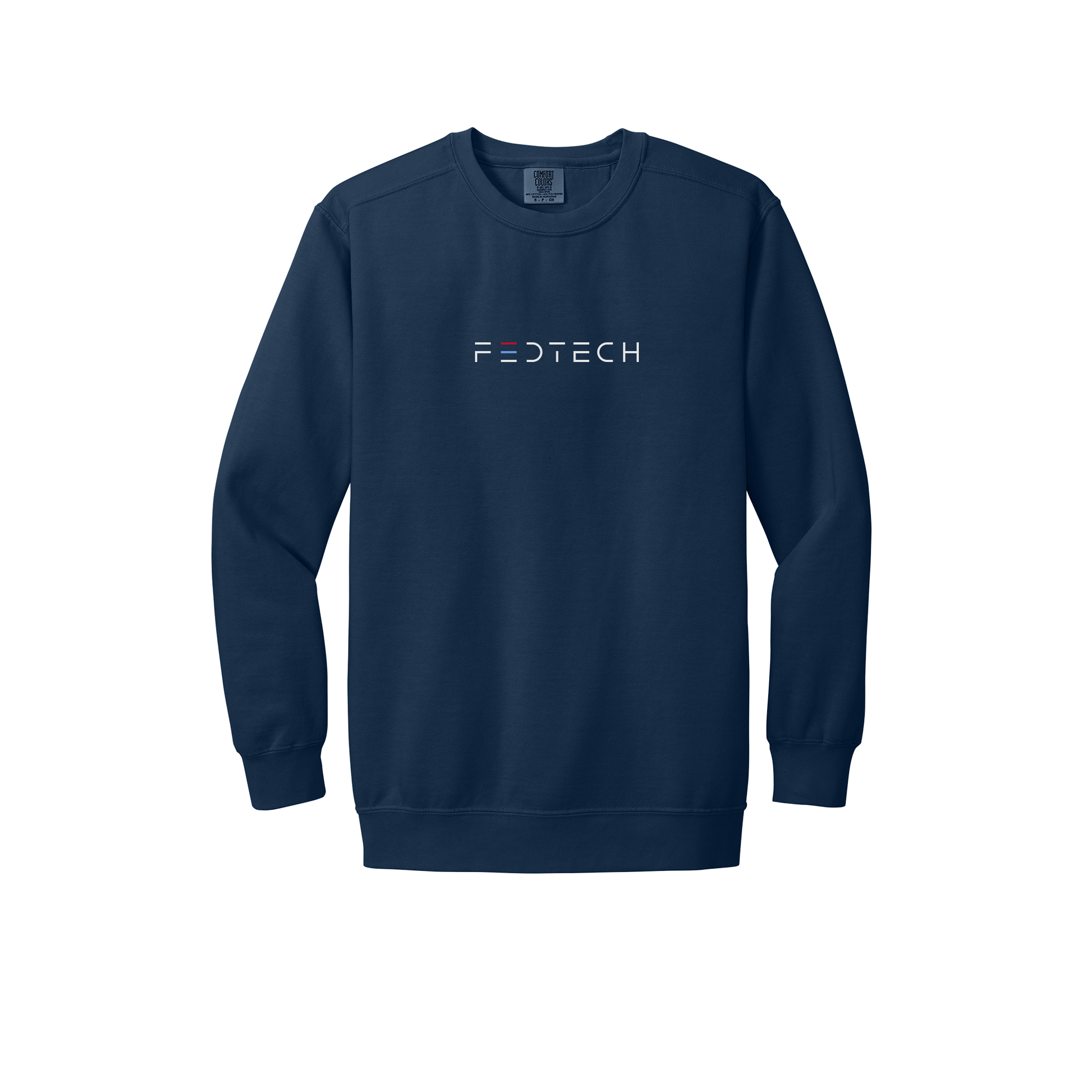 fedtech-premium-comfort-crewneck-dtf-front-1566-truenavy-flat-front
