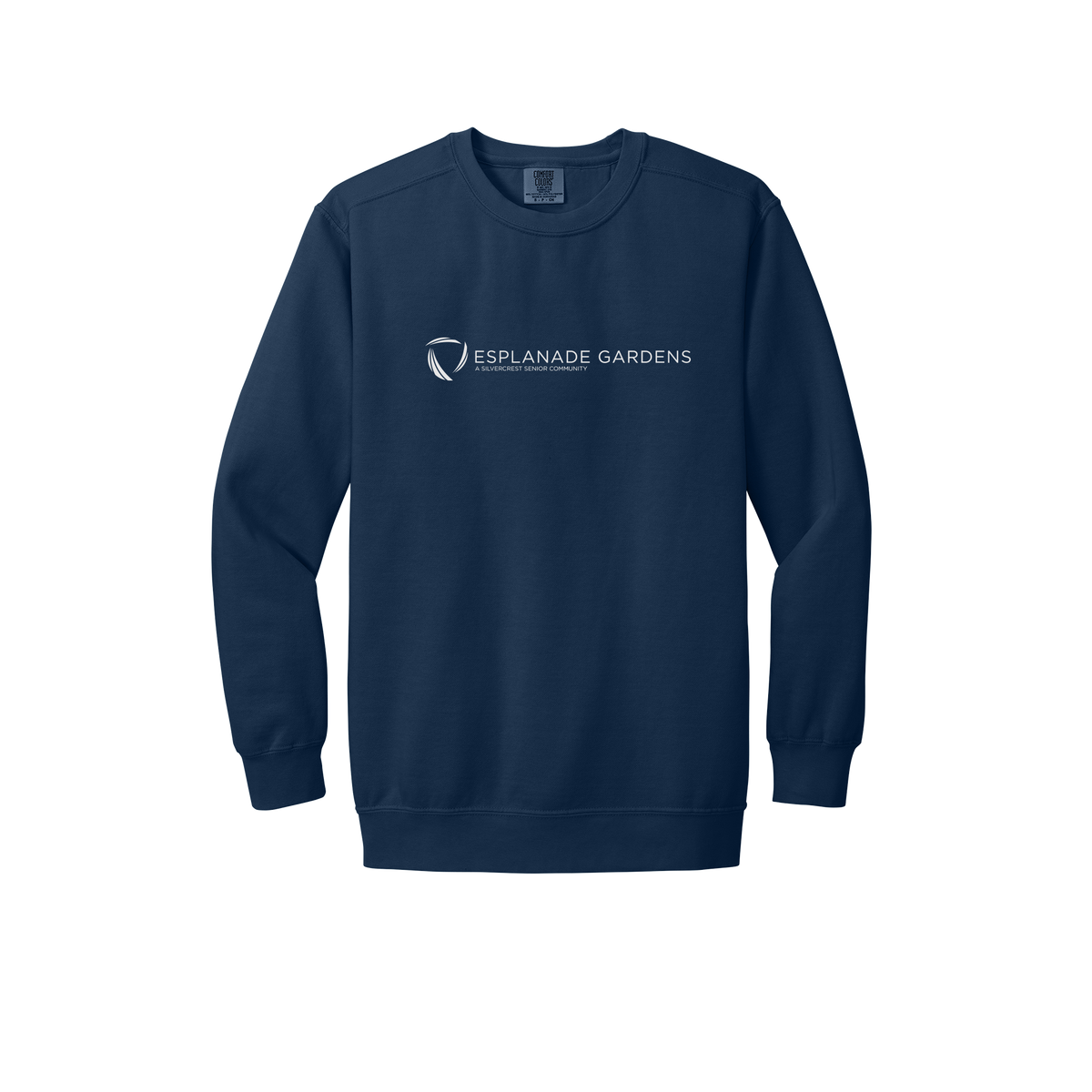 esplanadeseniorcampus-premium-clinic-comfort-crewneck-dtf-front-1566-truenavy-flat-front