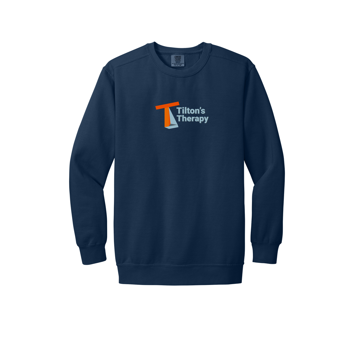 tiltonstherapy-premium-comfort-crewneck-dtf-front-1566-truenavy-flat-front