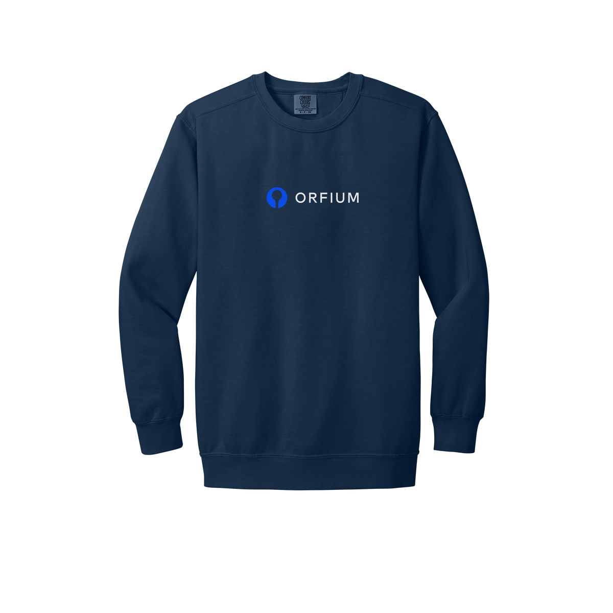 orfium-premium-comfort-crewneck-dtf-front-1566-truenavy-flat-front