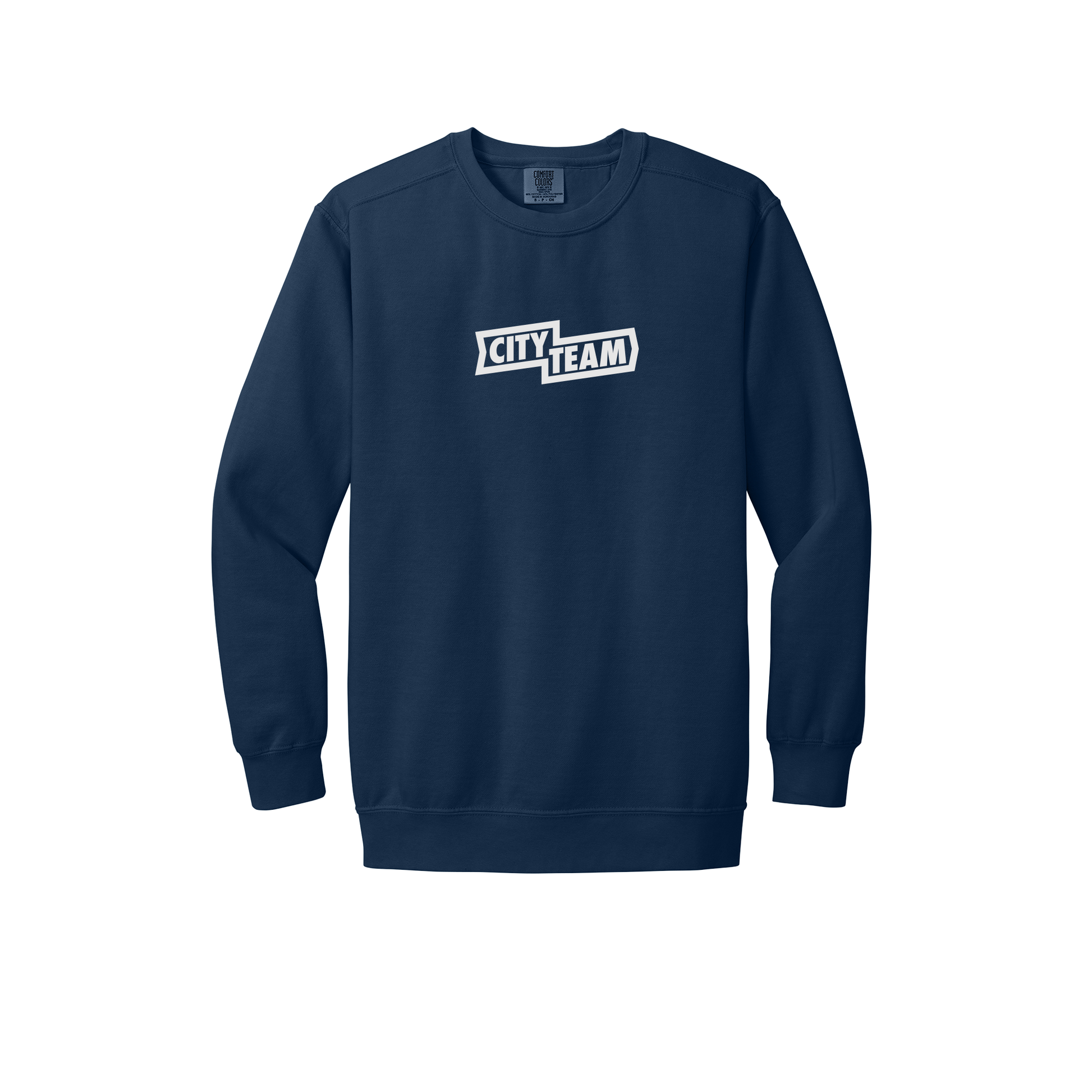 cityteam-premium-comfort-crewneck-dtf-front-1566-truenavy-flat-front