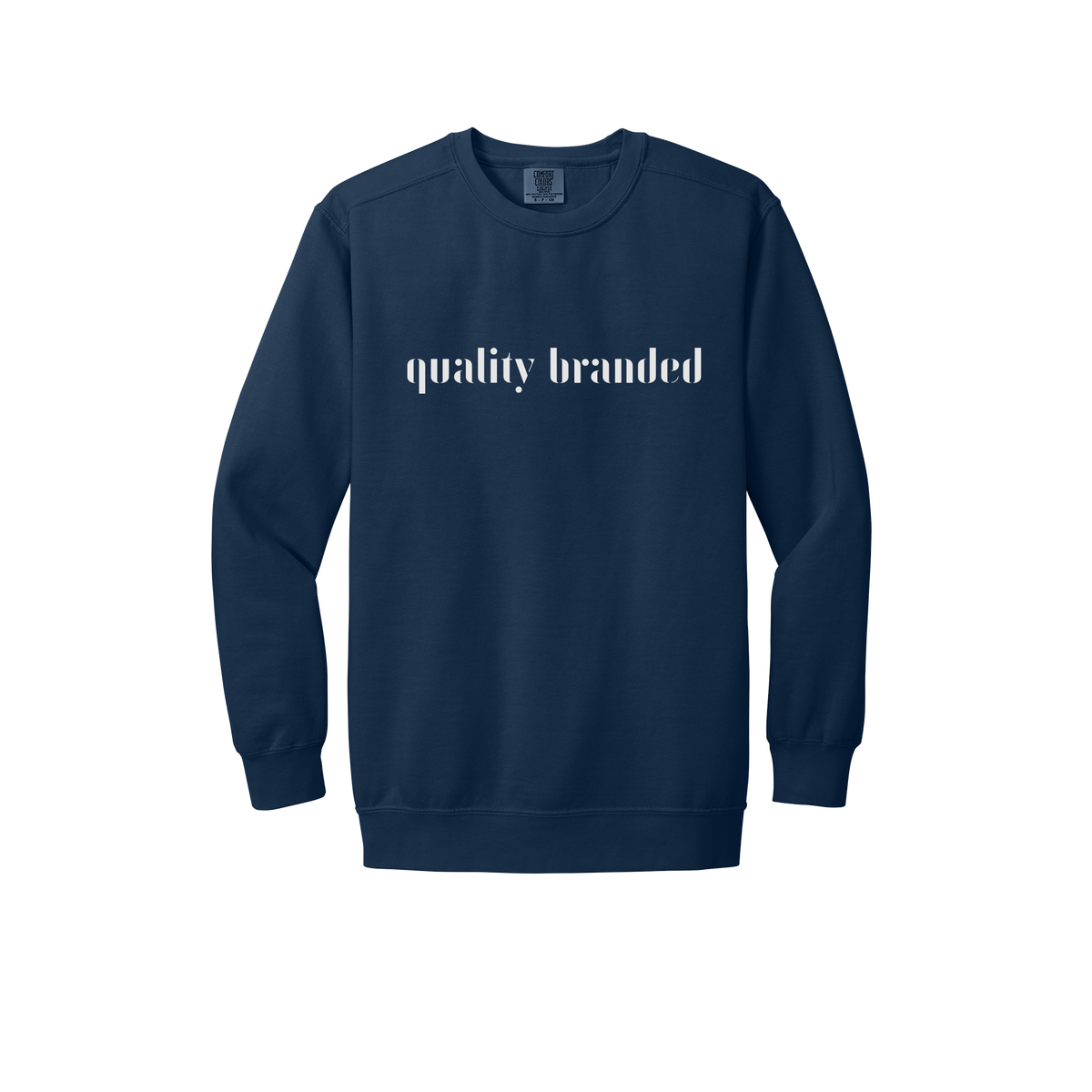 qualitybranded-premium-comfort-crewneck-dtf-front-1566-truenavy-flat-front