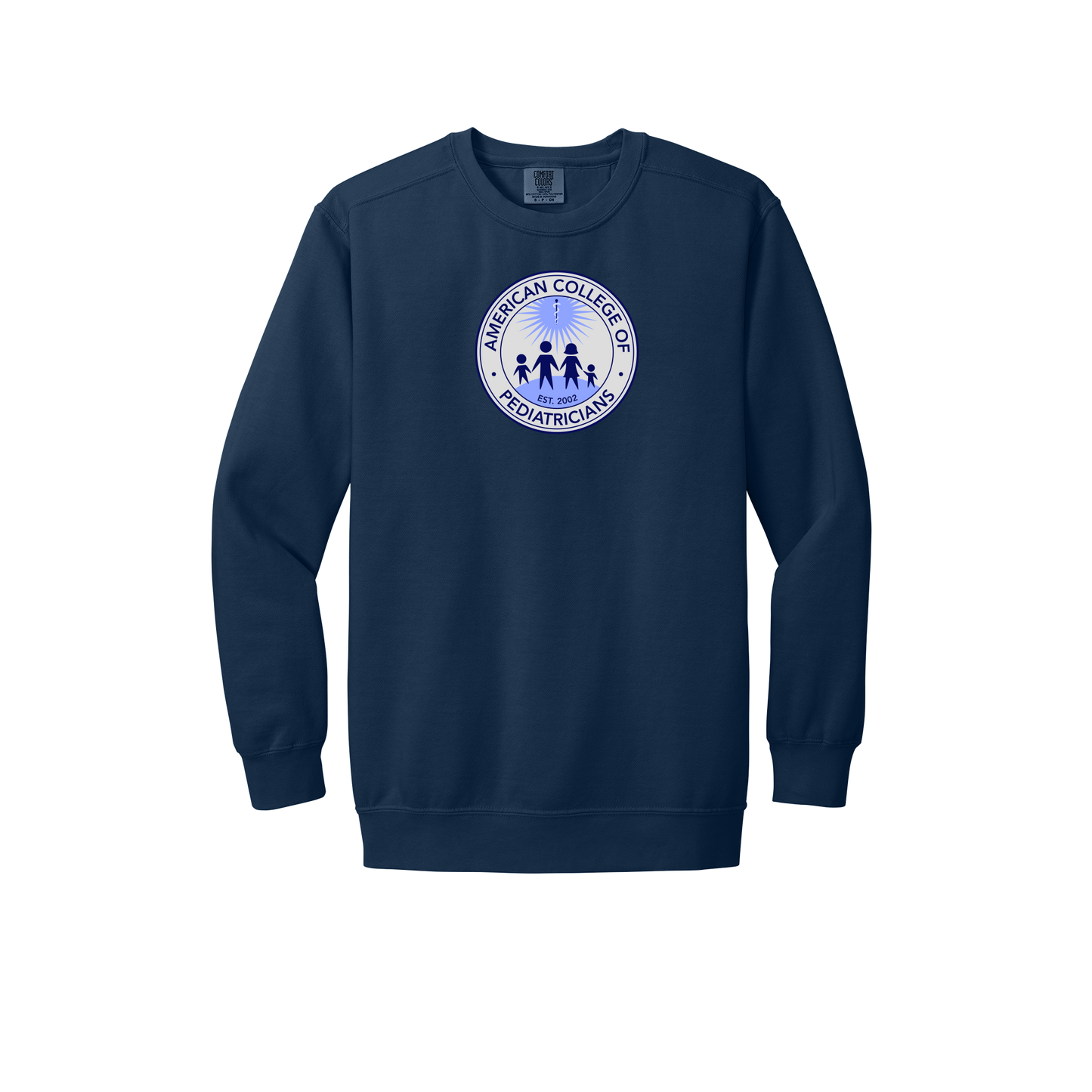 acpeds-premium-clinic-comfort-crewneck-dtf-front-1566-truenavy-flat-front