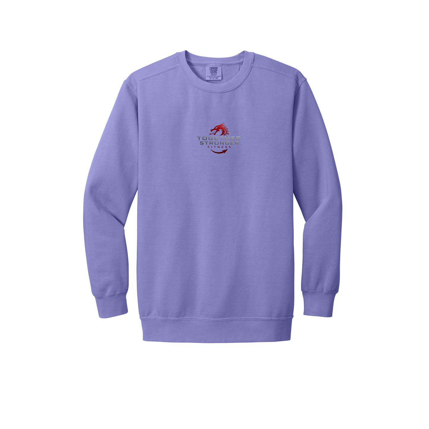 togetherstrongerfitness-premium-comfort-crewneck-dtf-front-1566-violet-flat-front
