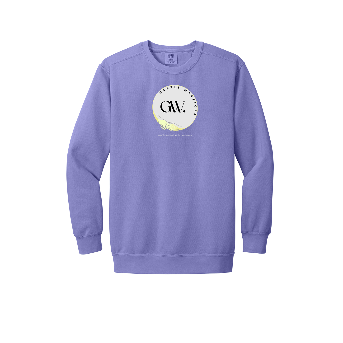 gentle-warriors-premium-comfort-crewneck-dtf-front-1566-violet-flat-front