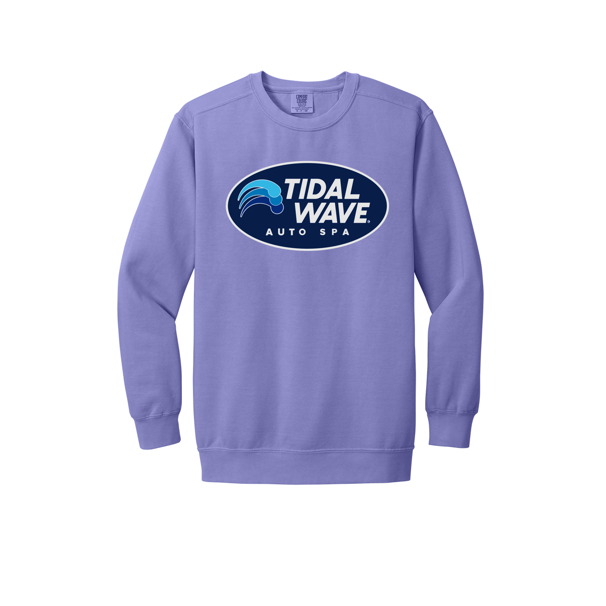 tidalwaveautospa-premium-comfort-crewneck-dtf-front-1566-violet-flat-front