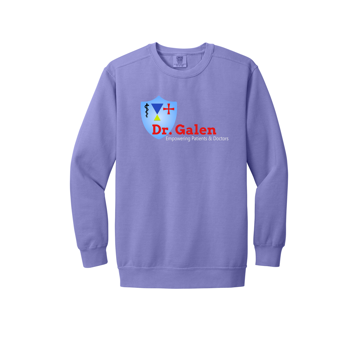 drgalen-premium-clinic-comfort-crewneck-dtf-front-1566-violet-flat-front