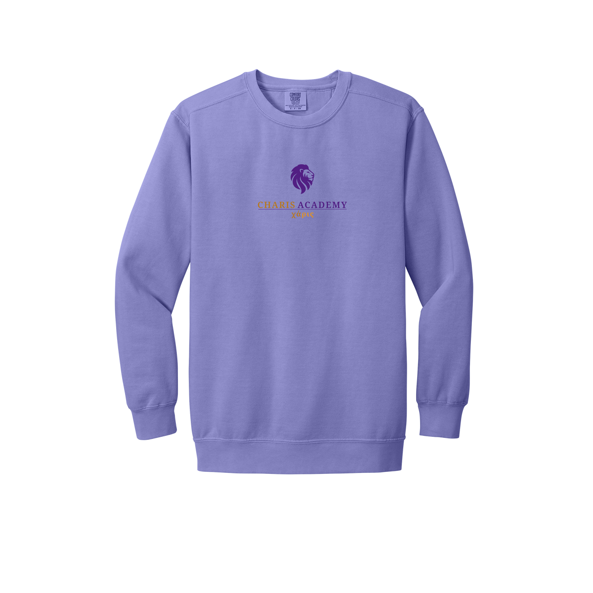 cahazleton-premium-comfort-crewneck-dtf-front-1566-violet-flat-front