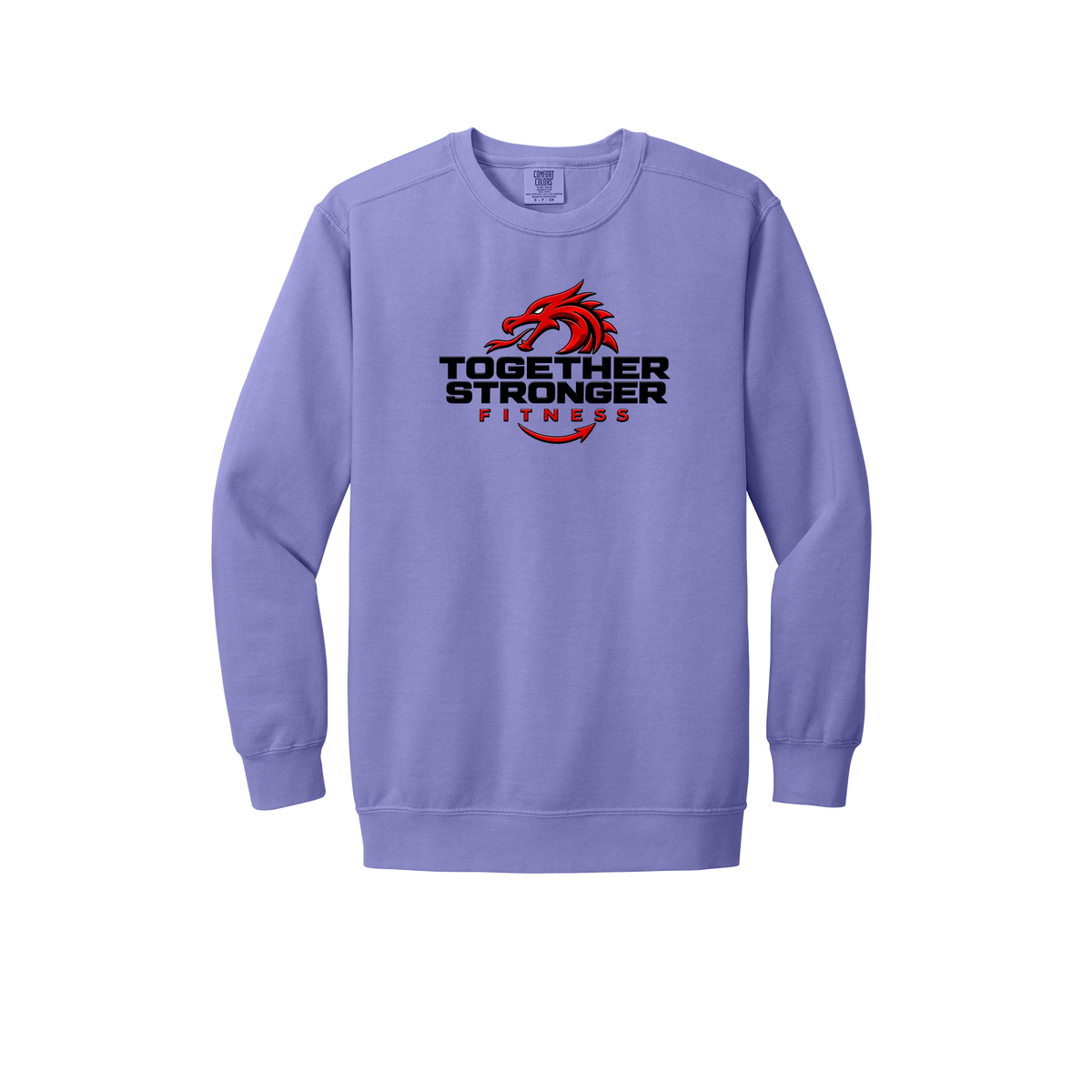 togetherstrongerfitness-premium-comfort-crewneck-dtf-front-1566-violet-flat-front