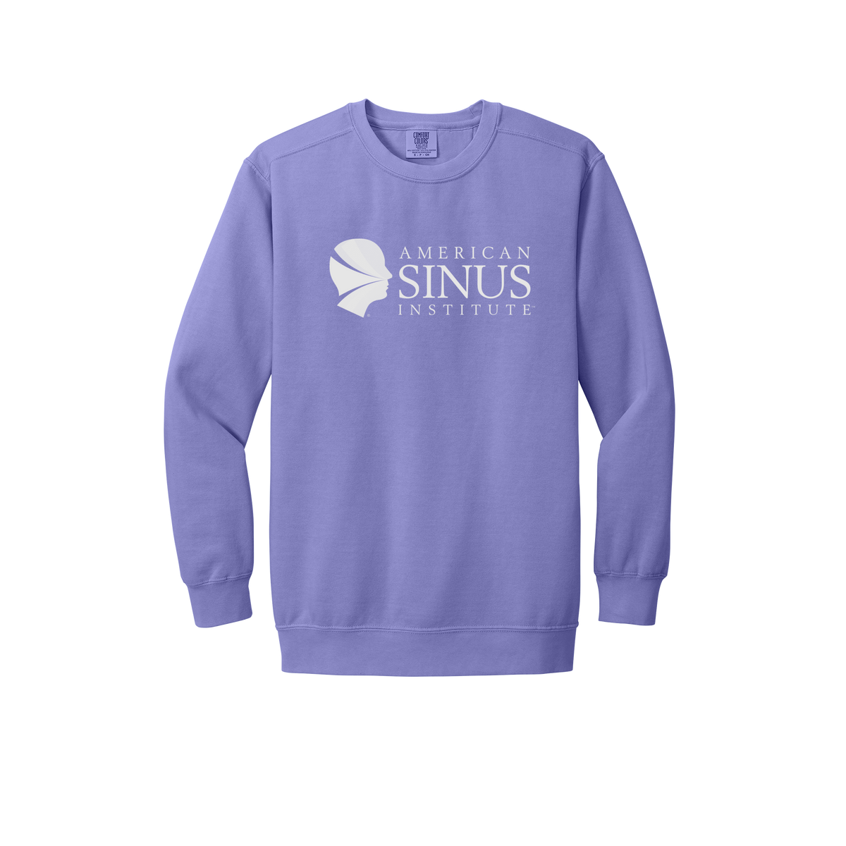 americansinus-premium-clinic-comfort-crewneck-dtf-front-1566-violet-flat-front