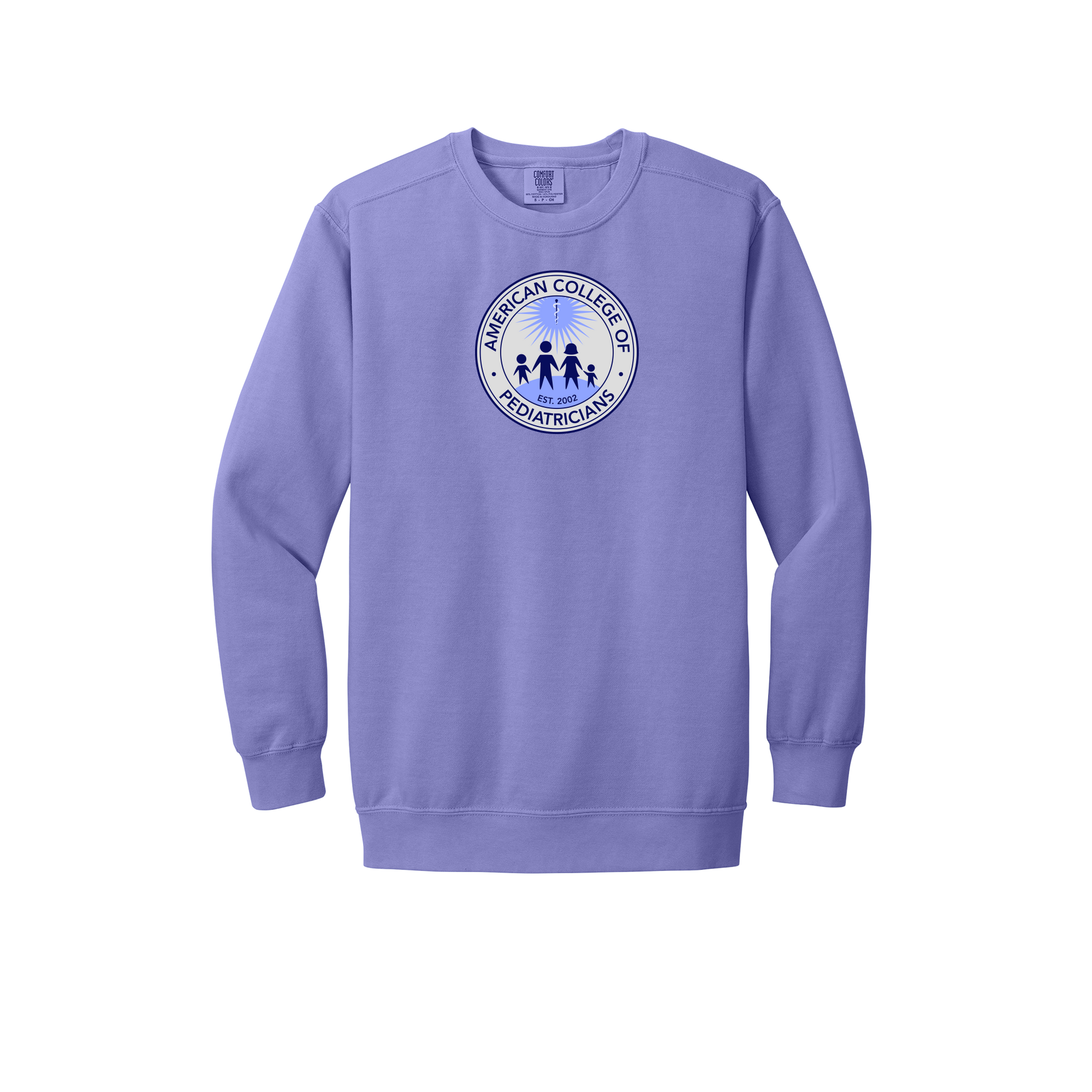 acpeds-premium-clinic-comfort-crewneck-dtf-front-1566-violet-flat-front
