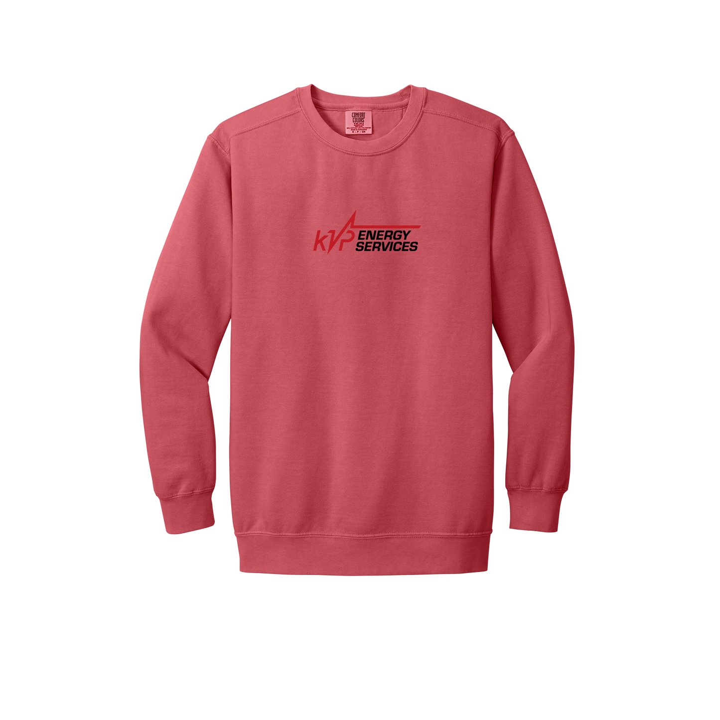kvpenergy-premium-comfort-crewneck-dtf-front-1566-watermelon-flat-front