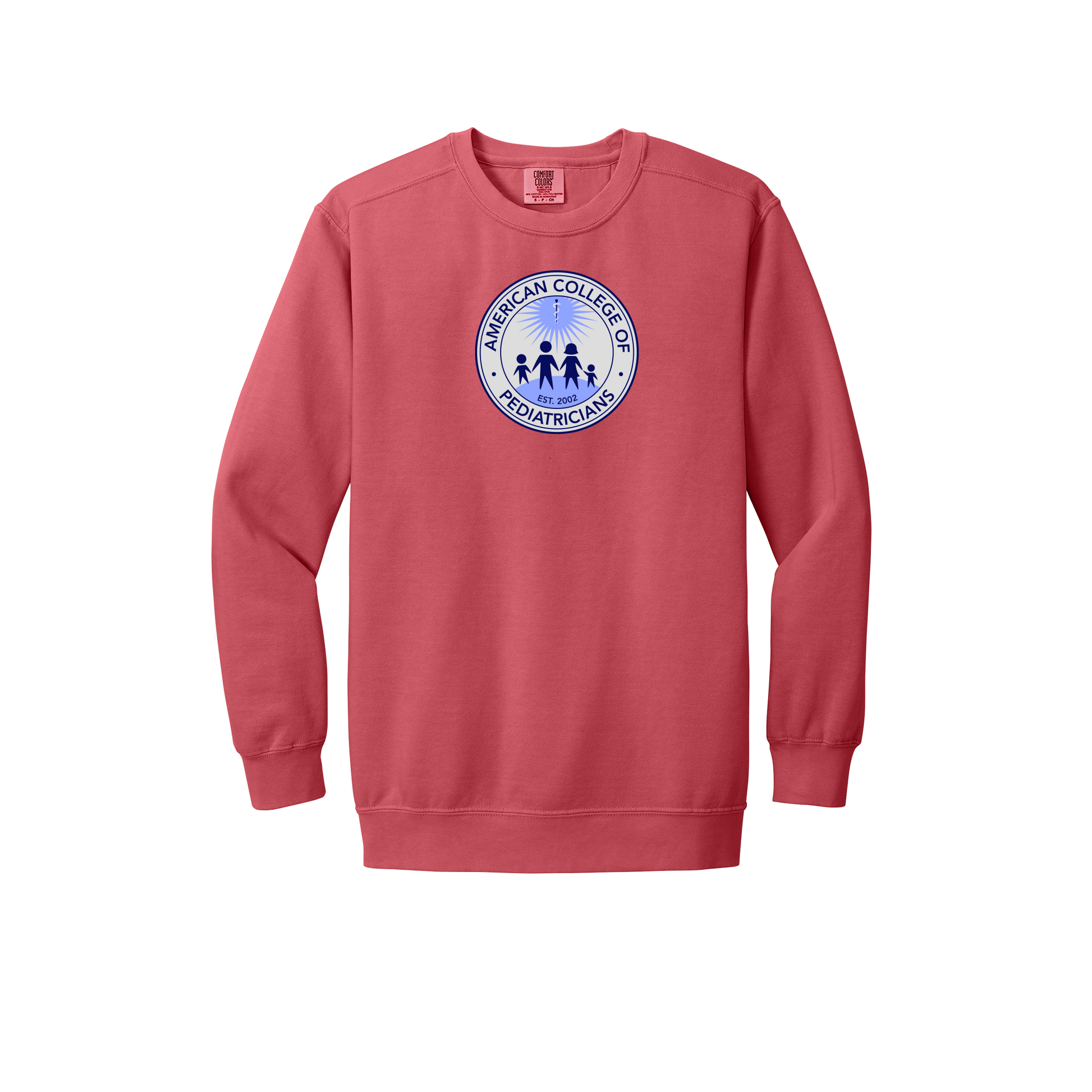 acpeds-premium-clinic-comfort-crewneck-dtf-front-1566-watermelon-flat-front