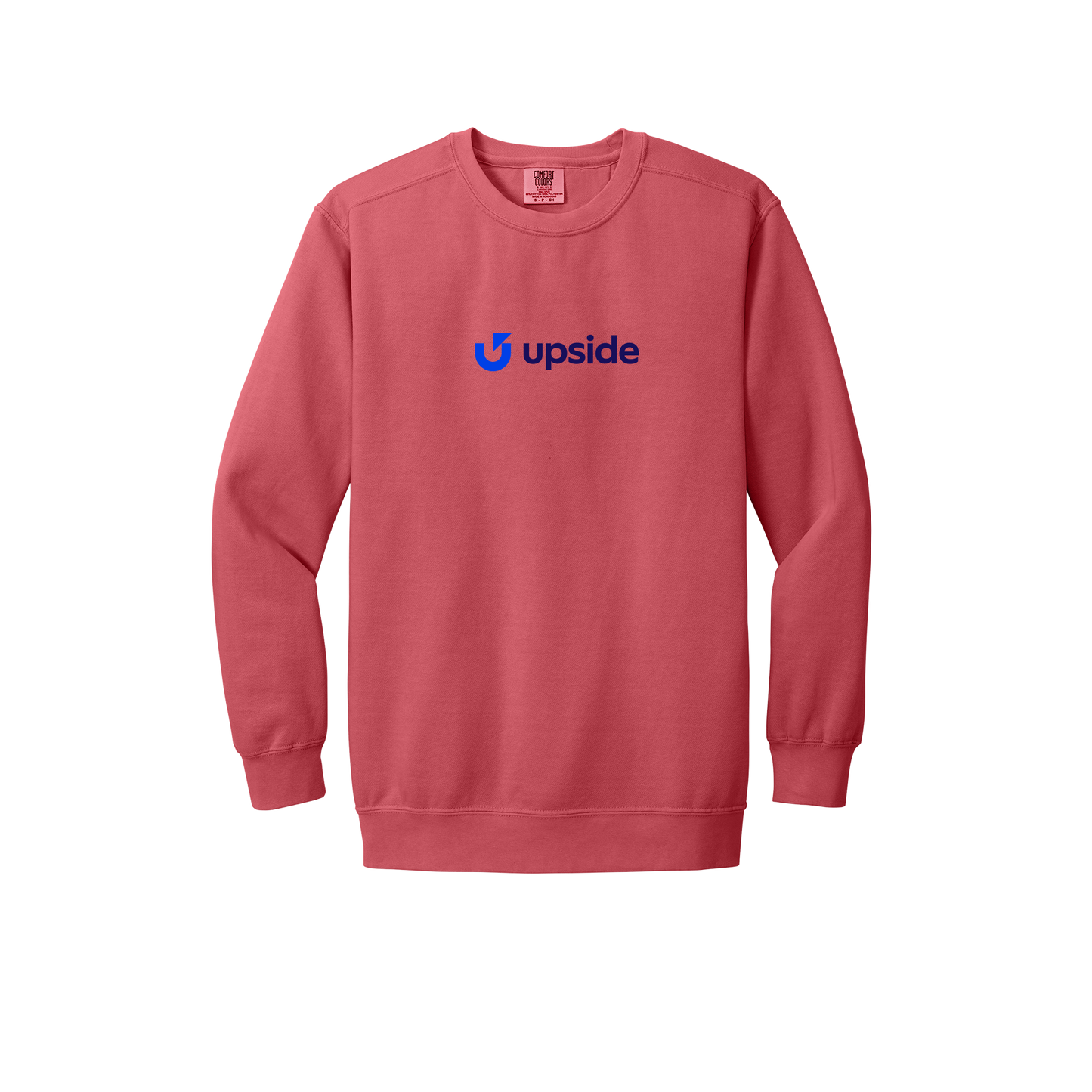 upside-premium-comfort-crewneck-dtf-front-1566-watermelon-flat-front