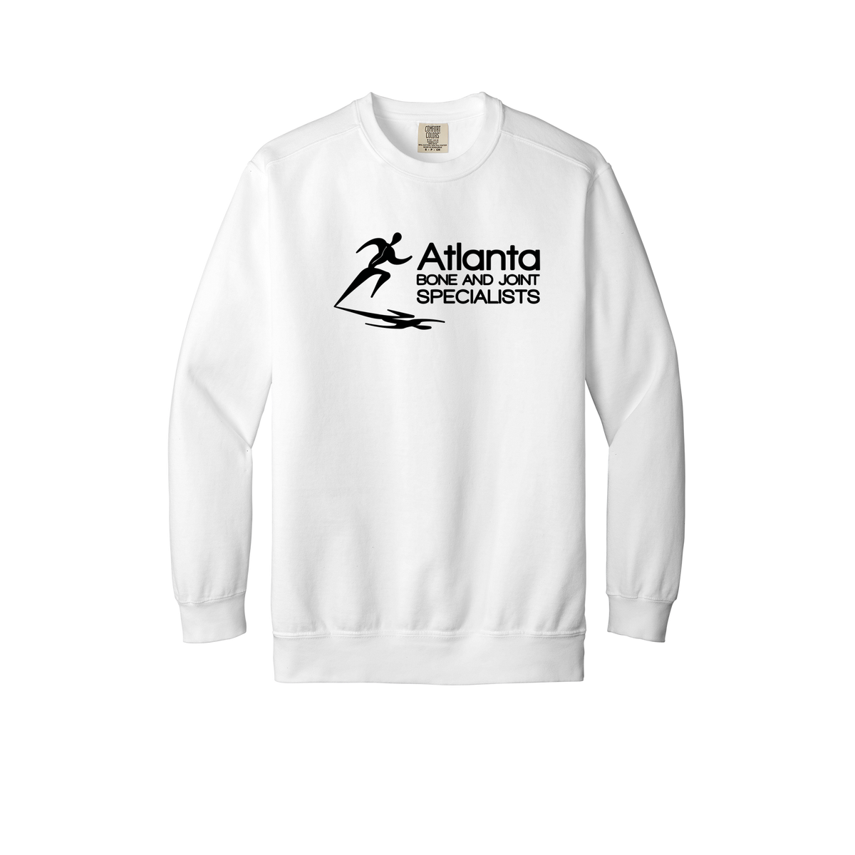 atlantaboneandjoint-premium-clinic-comfort-crewneck-dtf-front-1566-white-flat-front