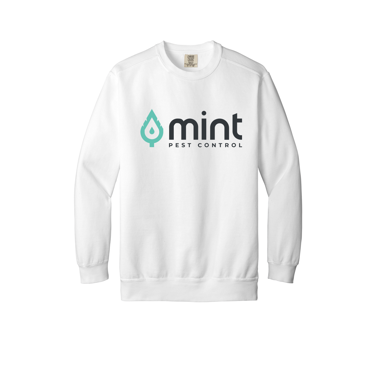 mintpest-premium-comfort-crewneck-dtf-front-1566-white-flat-front