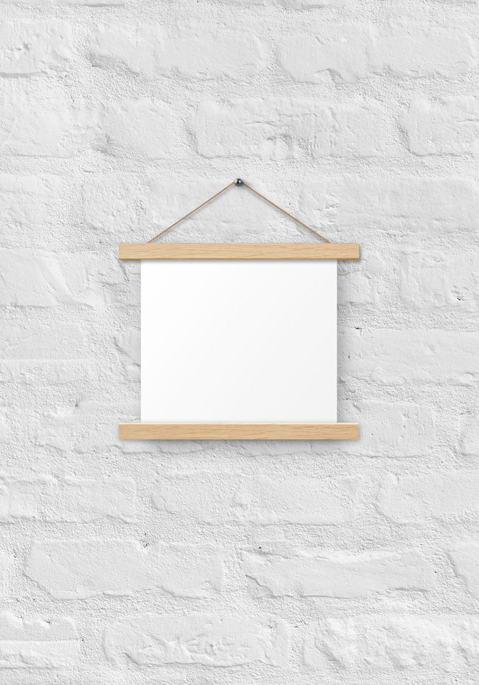 Enhanced Matte Paper Poster With Hanger (in)