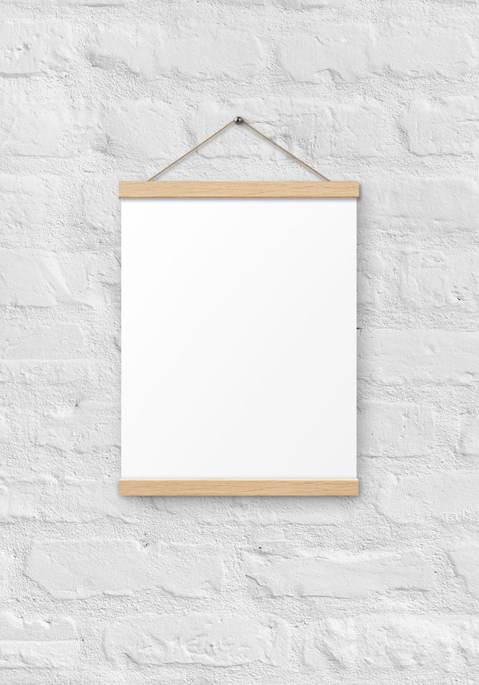 Enhanced Matte Paper Poster With Hanger (in)